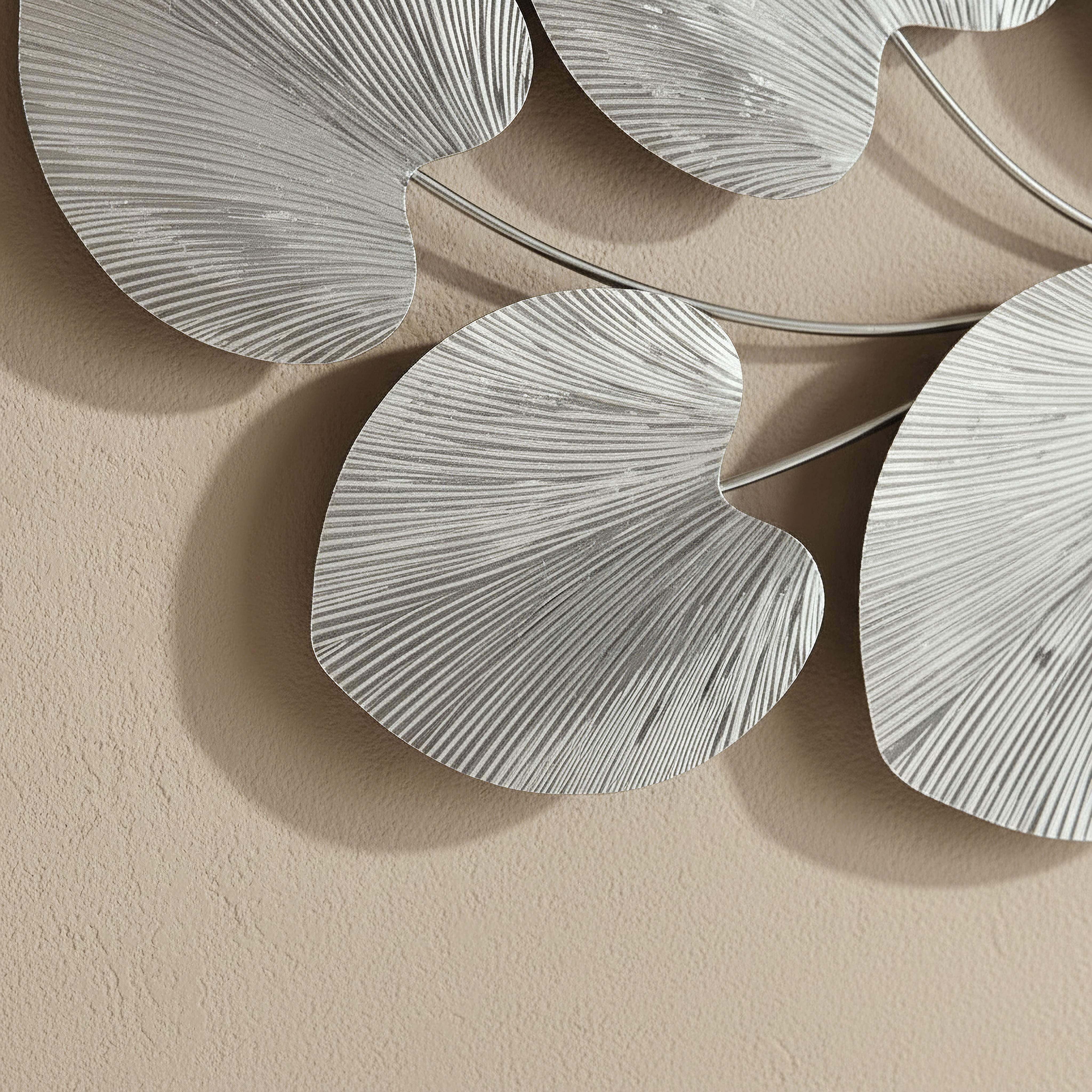 Percy Evara Aurum Metal Wall Decor - 47x94x4 cm-hbxdiningroom-walldecor-wallart-image-2