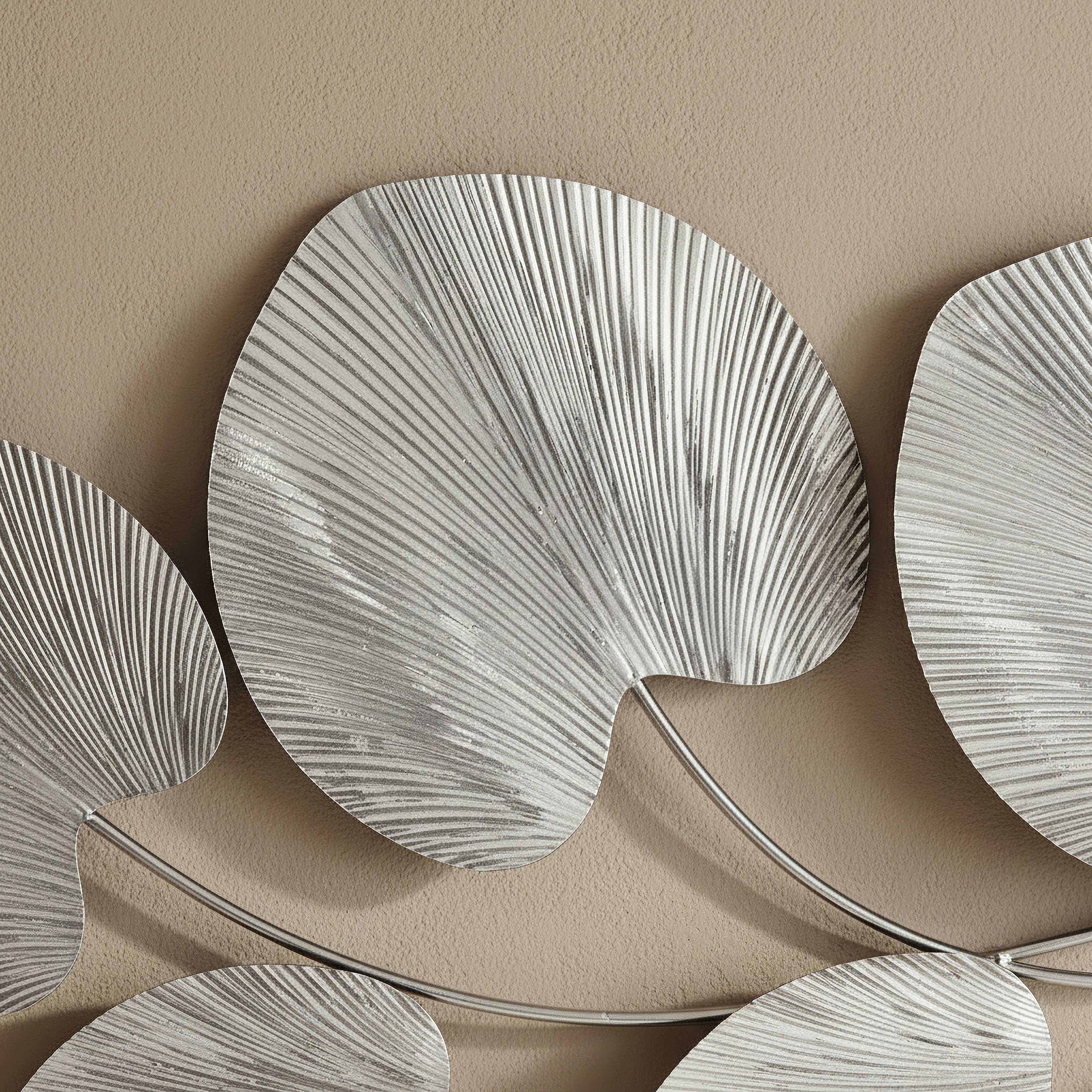 Percy Evara Aurum Metal Wall Decor - 47x94x4 cm-hbxdiningroom-walldecor-wallart-image-3