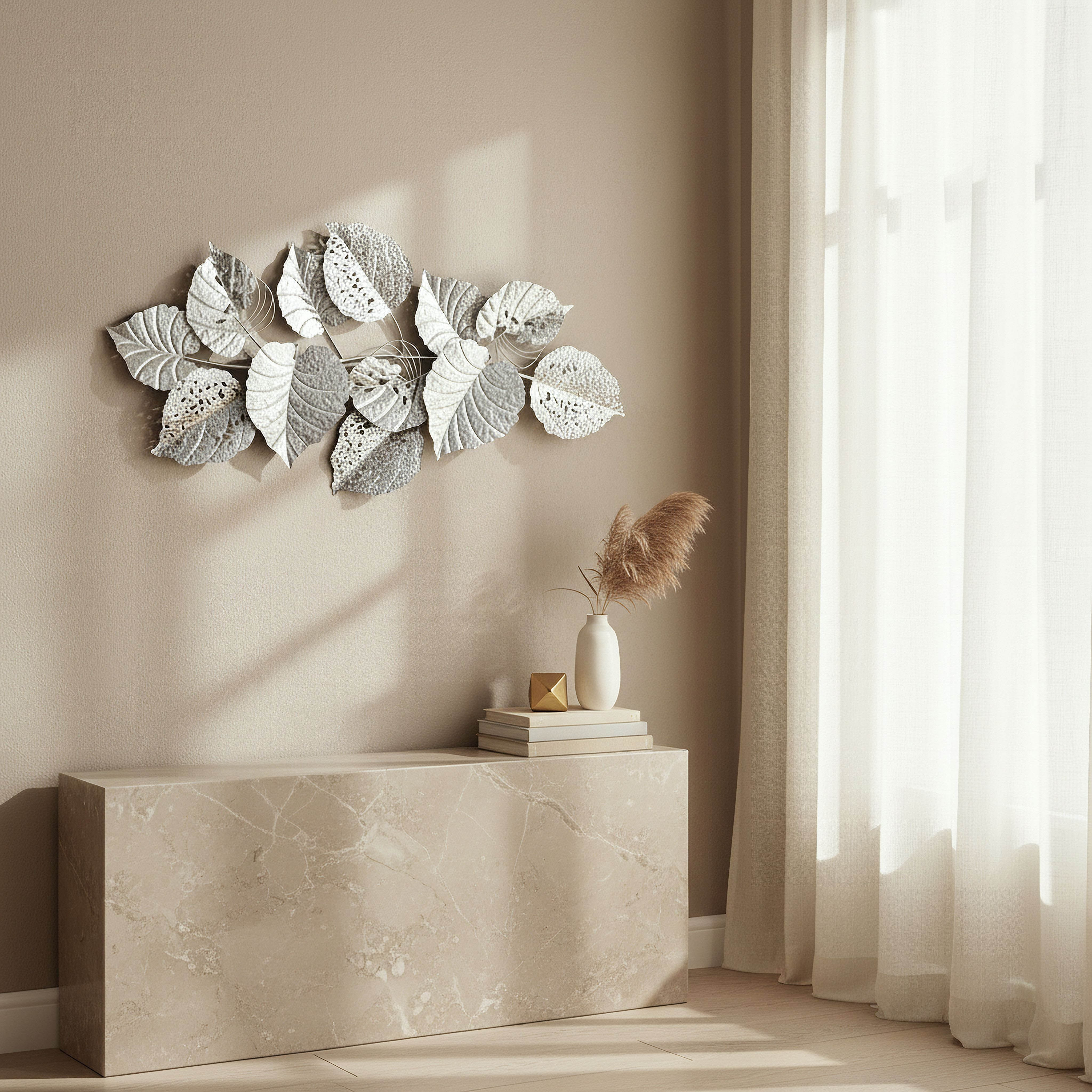 Aurum Percy Evara Metal Wall Decor - 110x56x5 cm-hbxdiningroom-walldecor-wallart-image-4