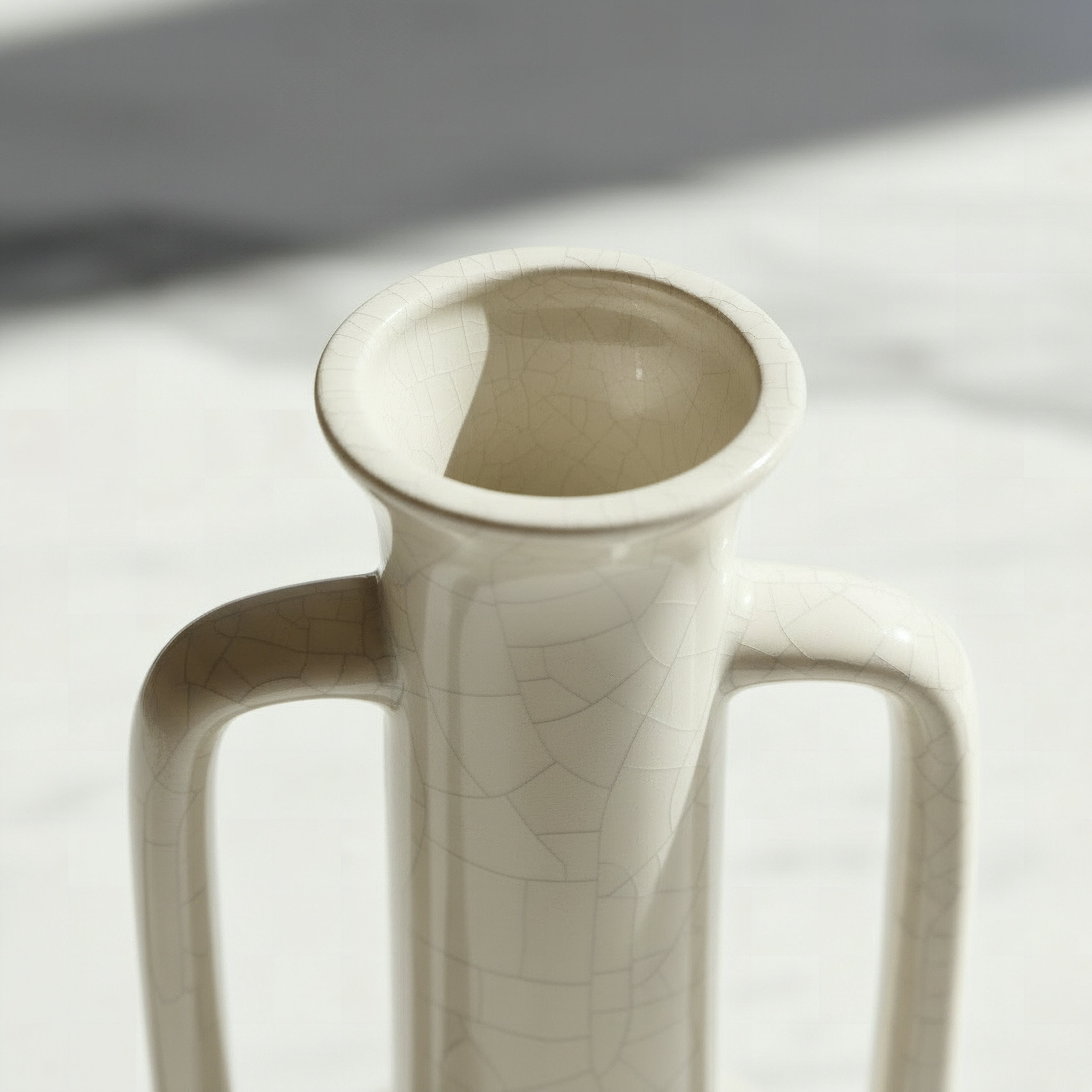 Monochrome Sinatra Antique Crackle Vase - 14.5x14.5x33.5 cm-hbxbedroom-decorandaccessories-vases-image-2