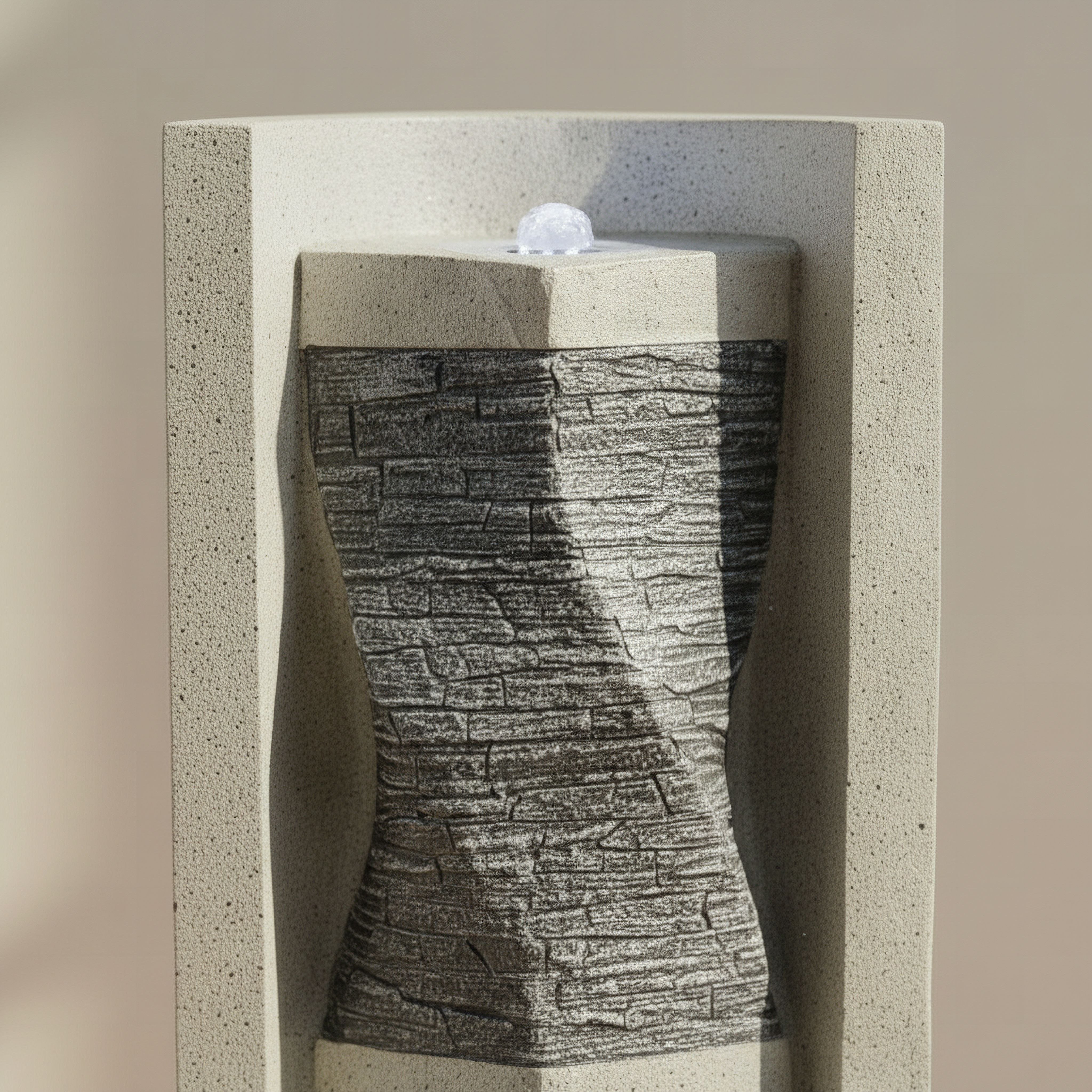 Vera Adele LED Outdoor Abstract Fountain - 34x34x66 cm-hbxhomeware-gardenandoutdoor-outdoorfountain-image-3
