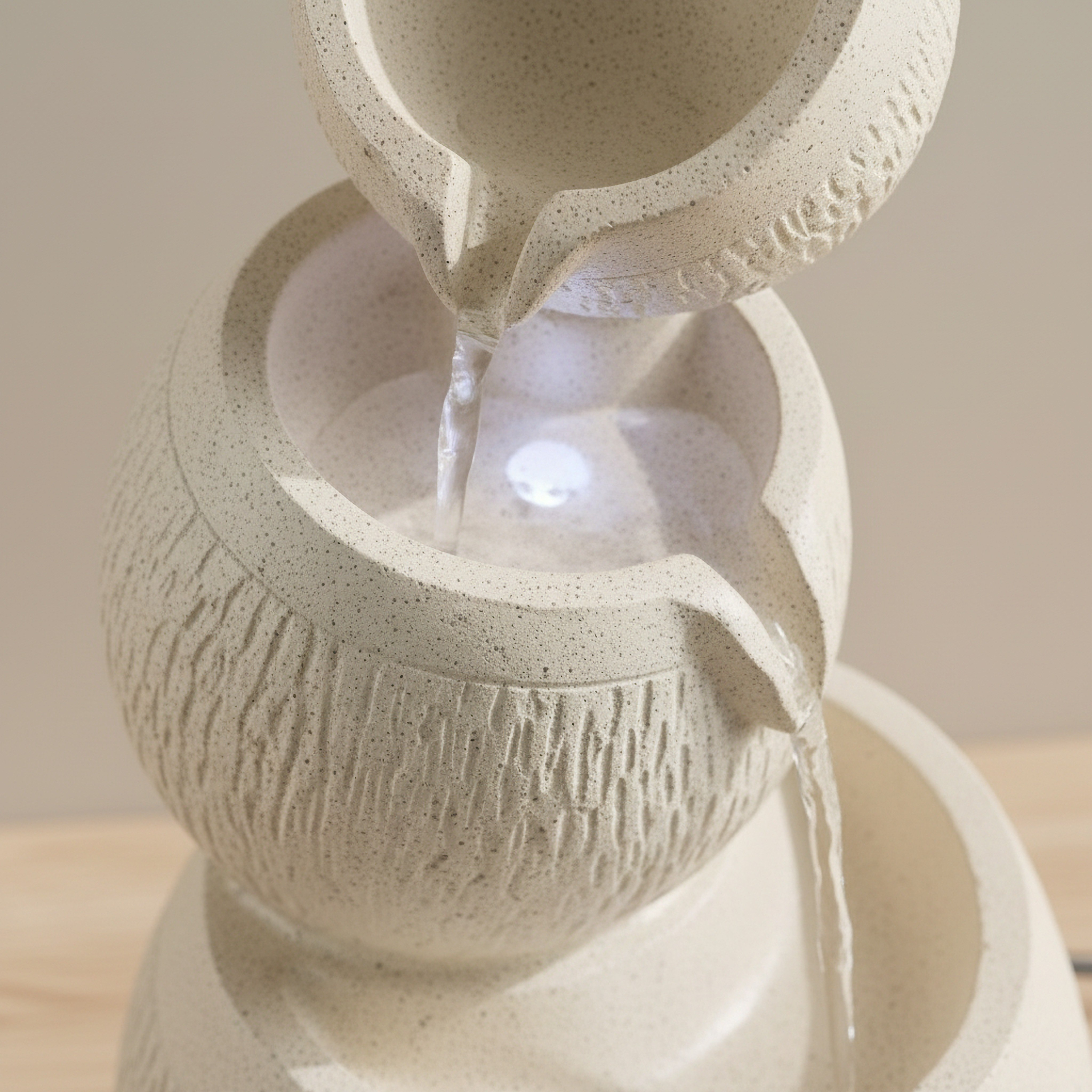 Vera Adele LED Outdoor Pot Fountain - 24x24x52 cm-hbxhomeware-gardenandoutdoor-outdoorfountain-image-4