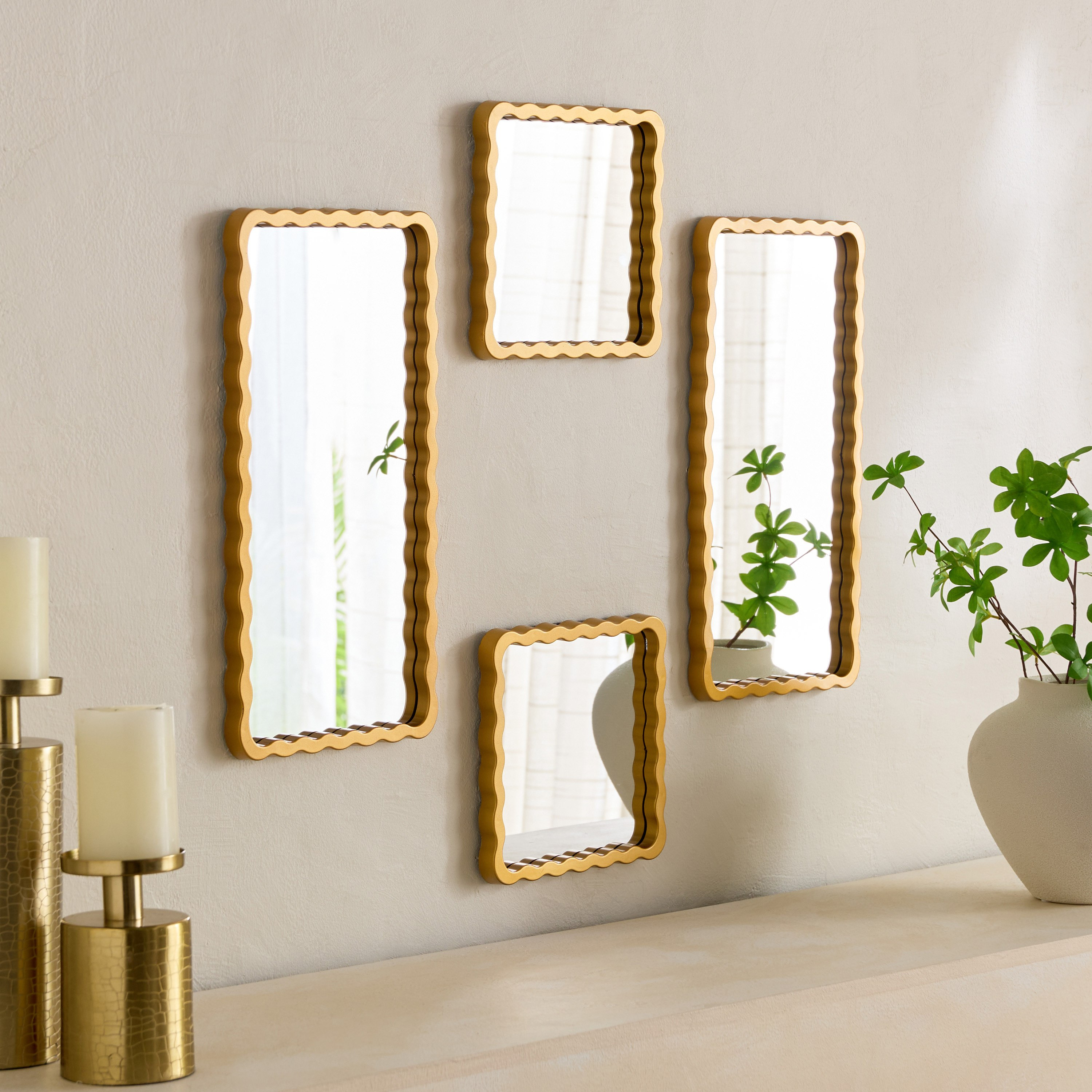 Tagus Multi Shape Mirror - Set of 4-hbxhomeware-hbxdecorandfurnishings-image-3