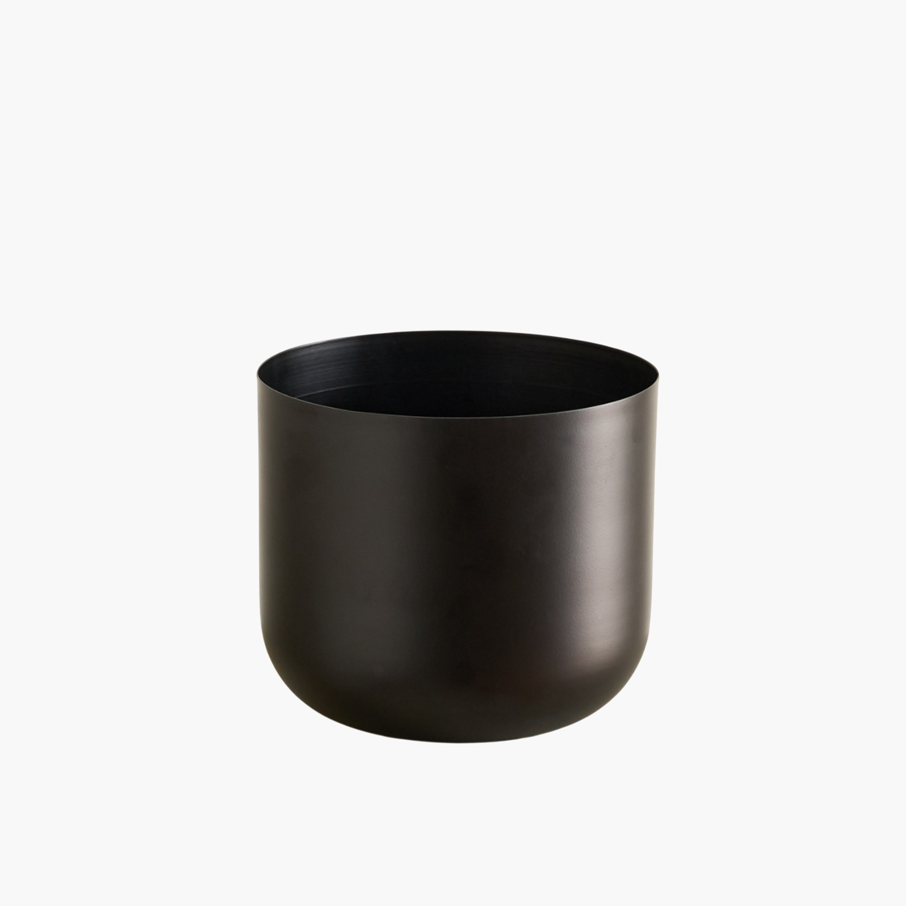Monochrome Avya Metal Round Planter - 19x19x17 cm-hbxlivingroom-decorandaccessories-plantersandurns-image-5