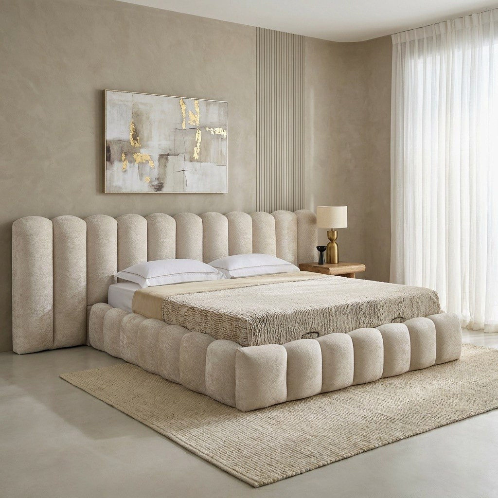 Cloudline Extended King Headboard with Hydraulic Base - 180x200 cm-PROMO_HB_UAE_THRESHOLD_Furniture_020426-image-1
