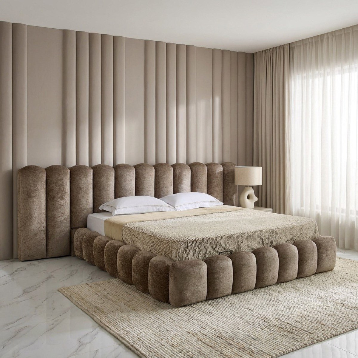 Cloudline Extended King Headboard with Hydraulic Base - 180x200 cm-PROMO_HB_UAE_THRESHOLD_Furniture_020426-image-1