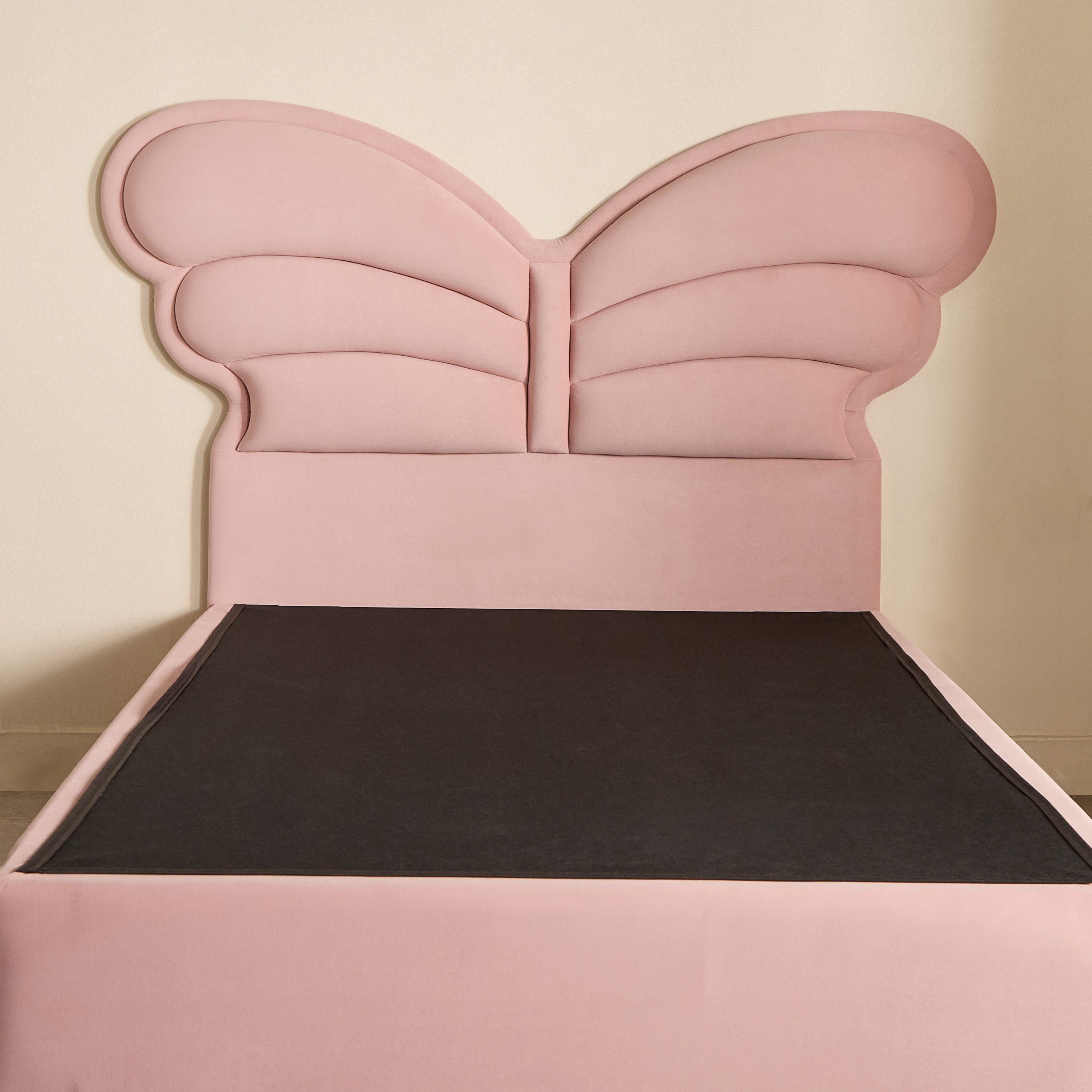 Movo Maybelle Clara Upholstered Twin Bed - 120x200 cm-hbxbedroom-bedsandbedsets-upholsteredbeds-twin-image-4