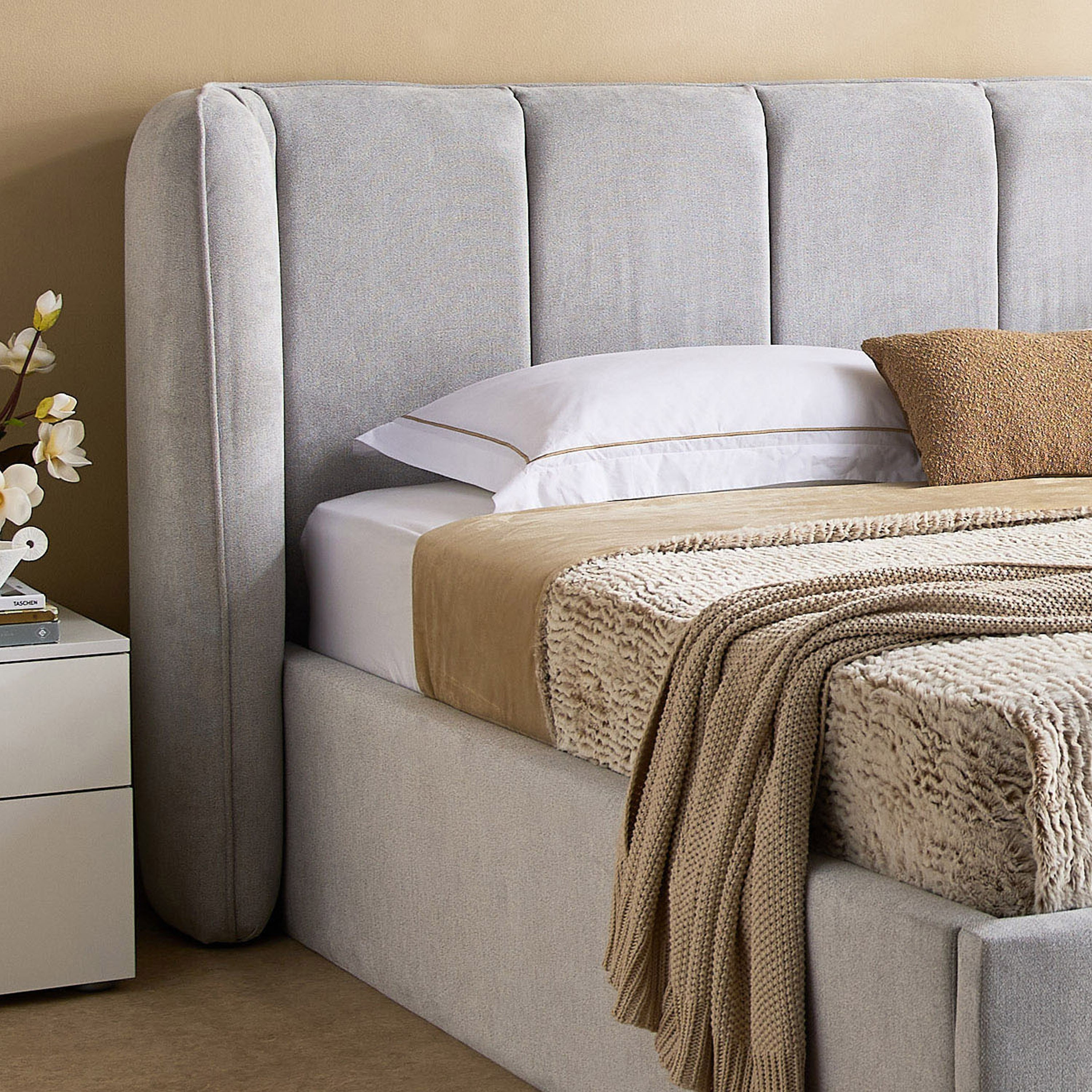 Hampton Cortona Upholstered King Headboard - 180x200 cm-hbxfurniture-modular-modularbeds-hampton-image-1