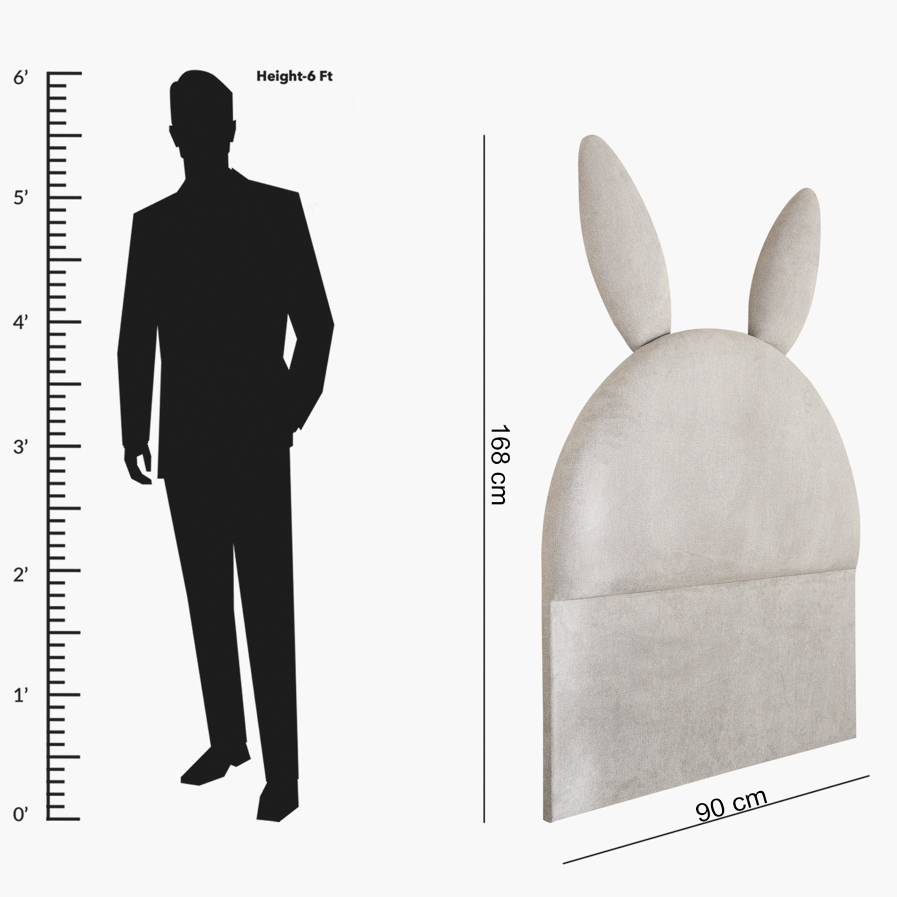 Ivory Hopper Upholstered Single Headboard - 90x200 cm-PROMO_HB_UAE_HBX10_250526-image-8