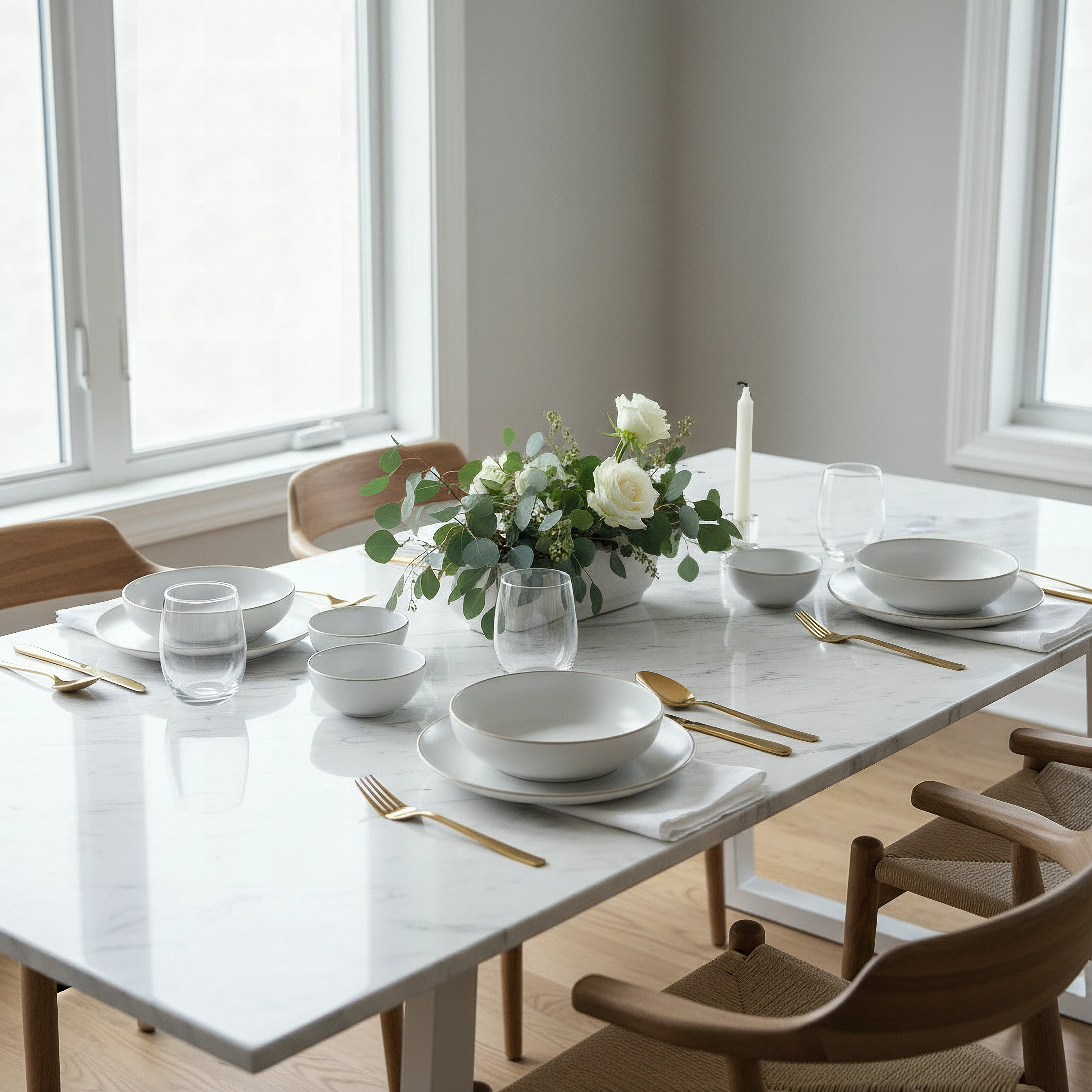 Olivia Pasta Plate - 20 cm-hbxdecorandfurnishings-tabletop-crockery-image-4