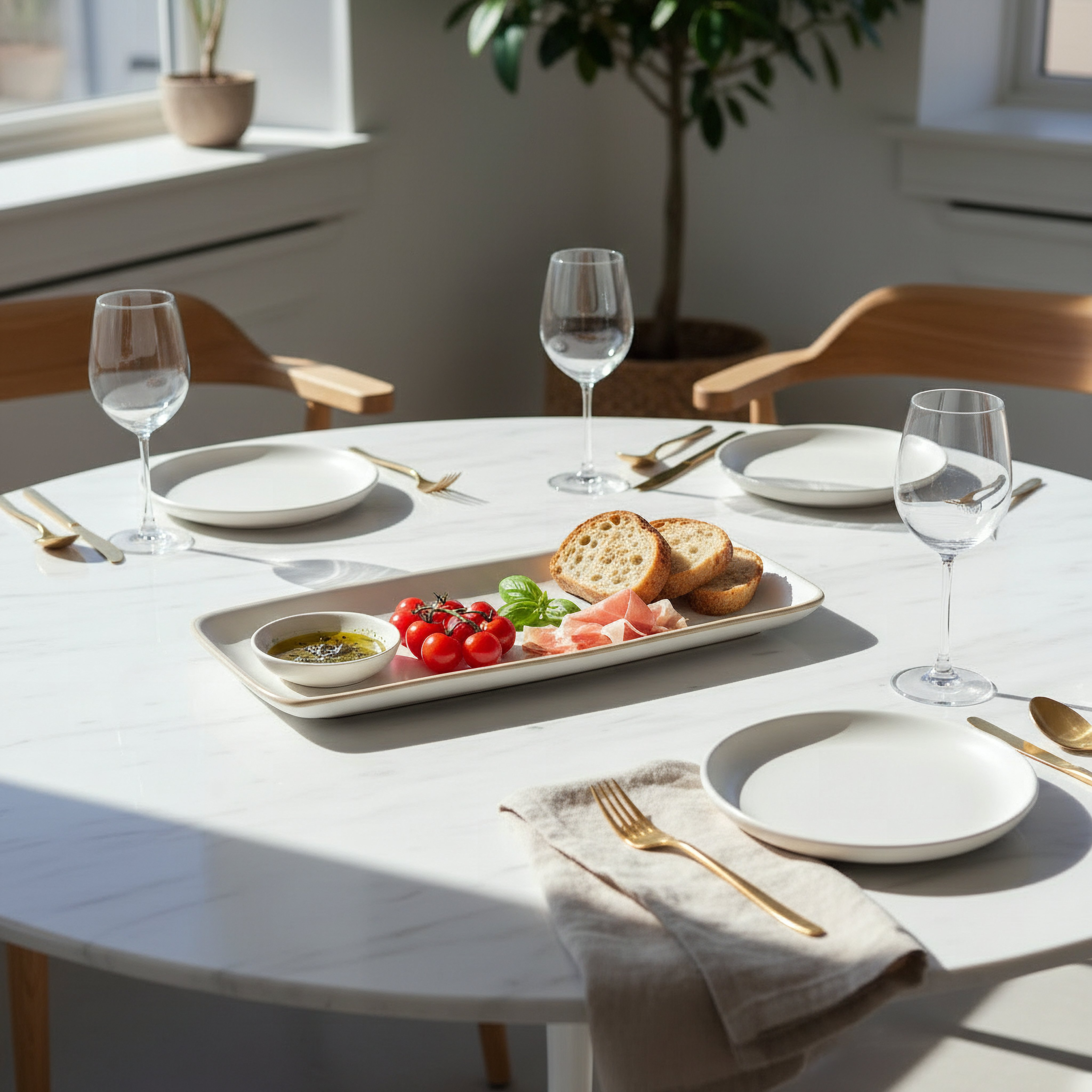 Olivia Platter - 31 cm-hbxdecorandfurnishings-tabletop-crockery-image-3
