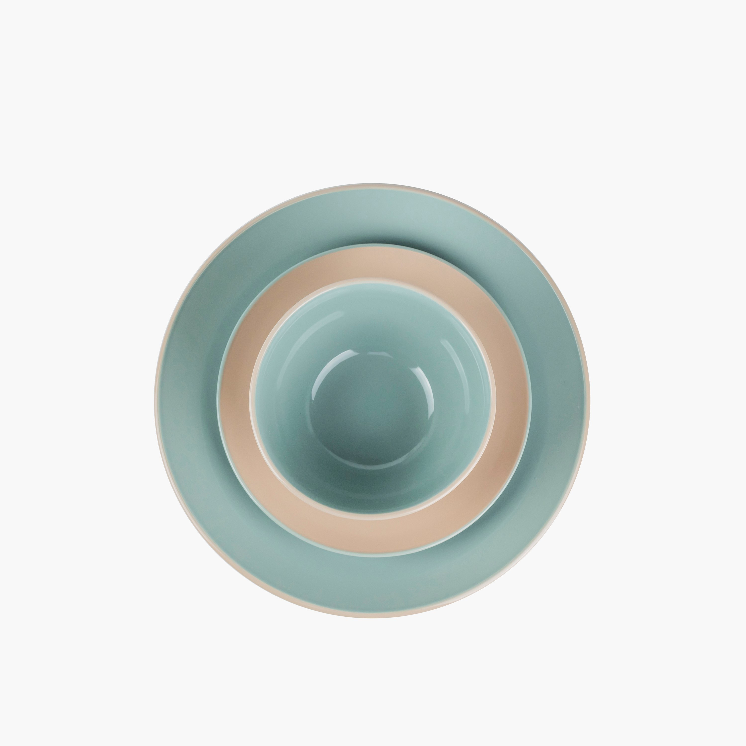 طقم عشاء بلونين 12 قطعة من فيست - لـ 4 أفراد-hbxdiningroom-tabletop-dinnersets-image-5