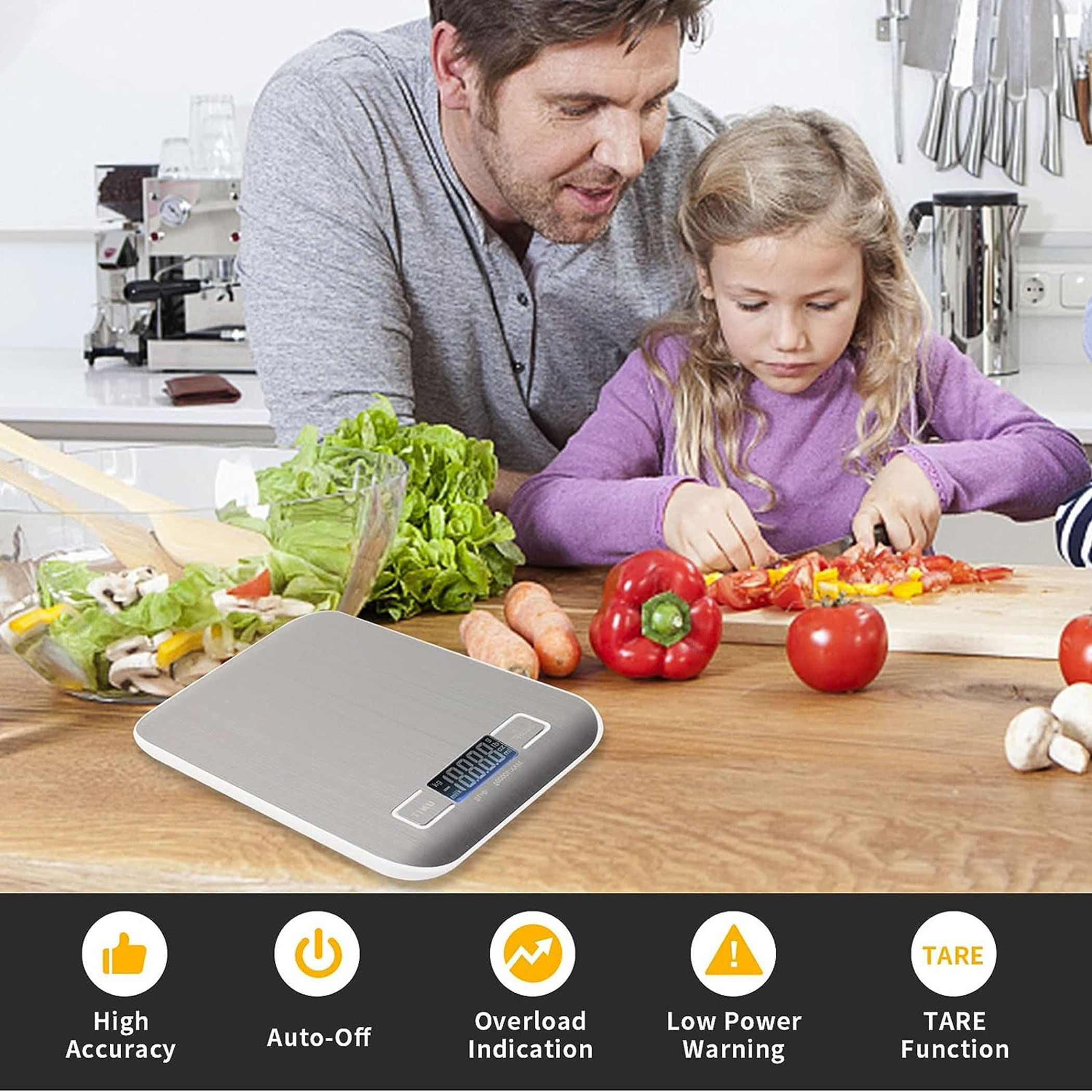Feast Electronic Food  Scale - 13.8x17.8 cm-hbxkitchen-kitchenware-kitchenaccessories-image-6