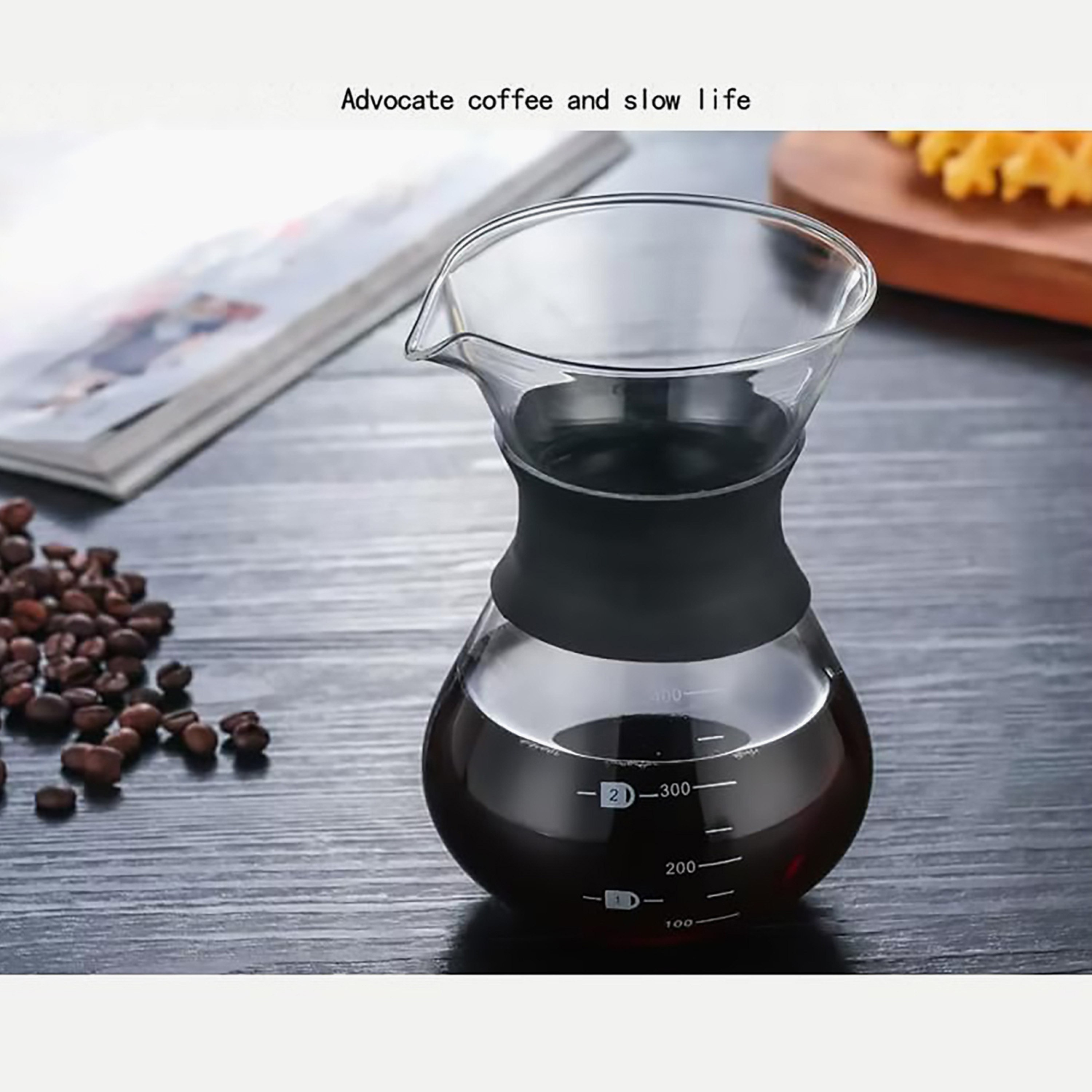 Feast Pour Over Coffee Maker with Strainer - 400 ml-hbxhomeware-diningandtabletop-coffeeandteasets-image-7