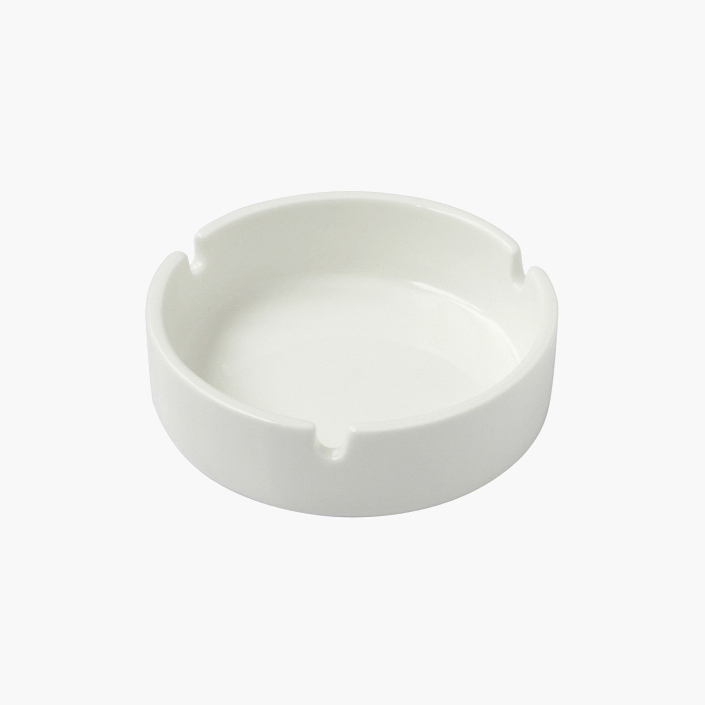 Feast Porcelain Ashtray - 10x10x3 cm-hbxdecorandfurnishings-tabletop-glassware-image-2