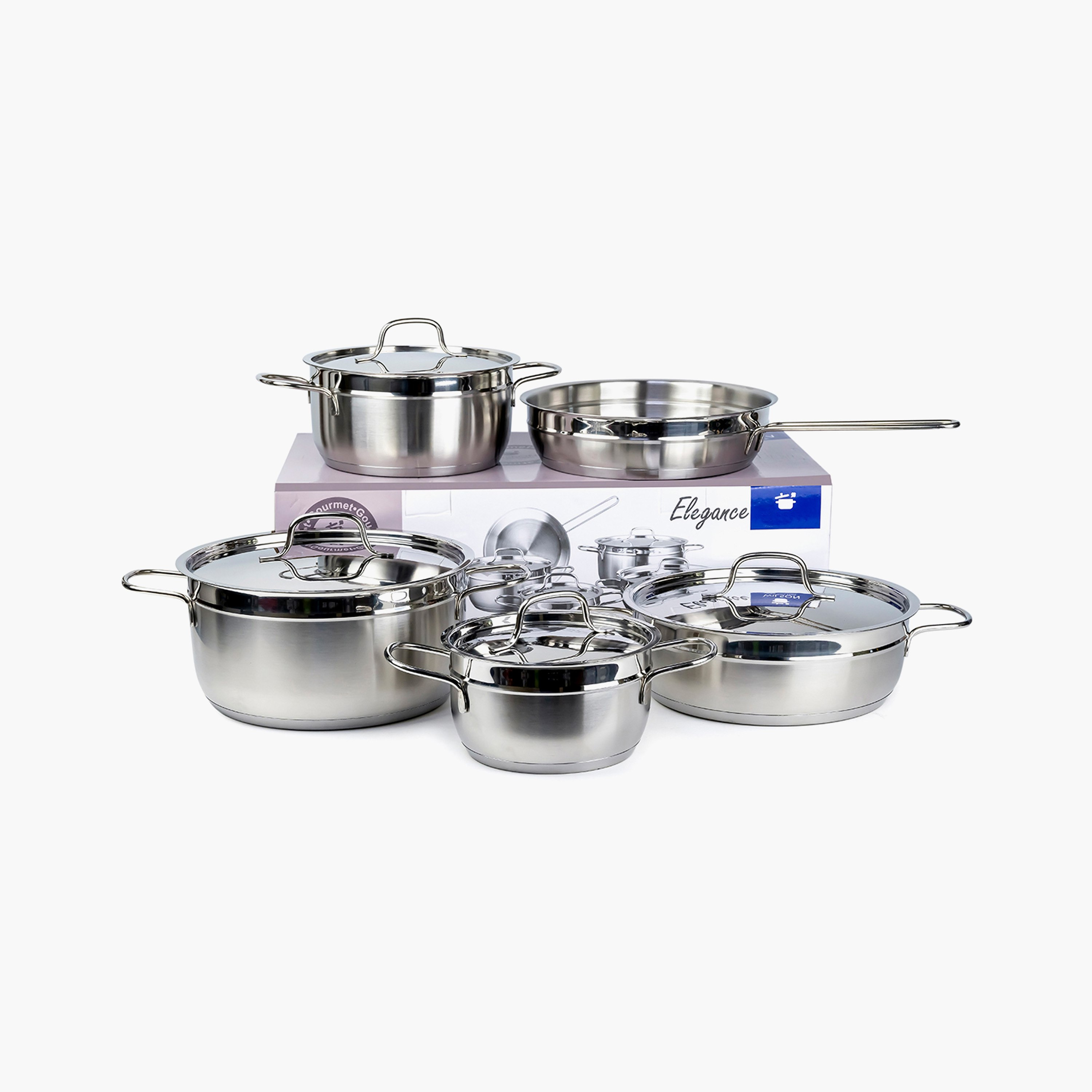 طقم أواني طهي فاخرة ستانلس ستيل 9 قطع من فيست-hbxhomeware-hbxkitchen-image-2