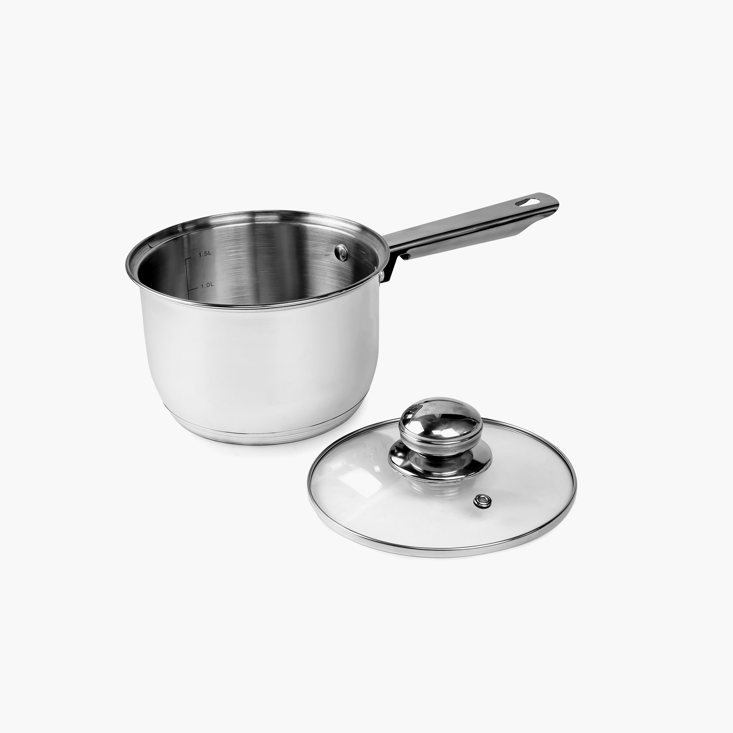 Feast Amara Stainless Steel Saucepan - 16x16x10.5 cm-hbxhomeware-hbxkitchen-image-2