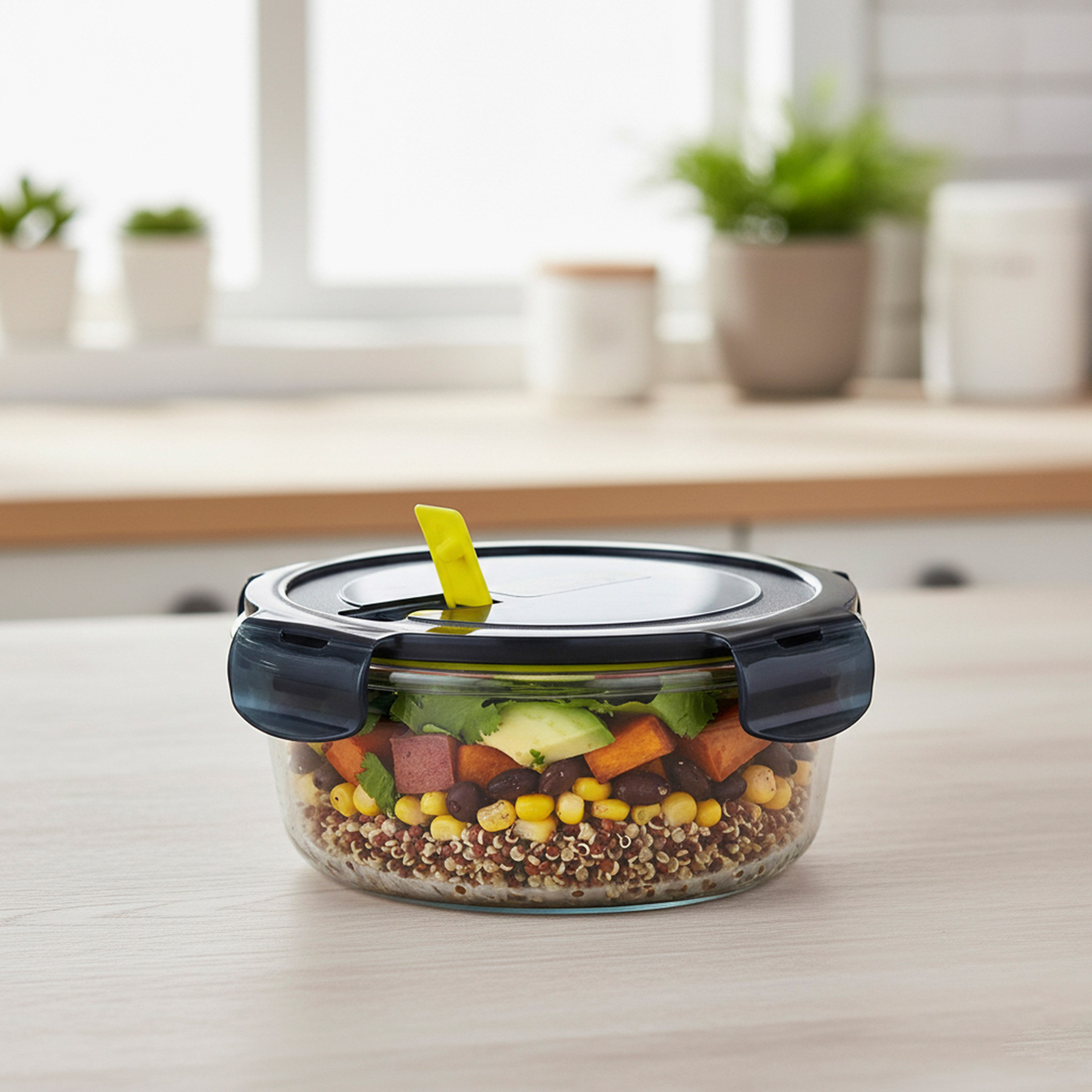 حافظة طعام مستديرة بفتحة تهوية من فيست - 600 مل-hbxhomeware-hbxkitchen-image-1