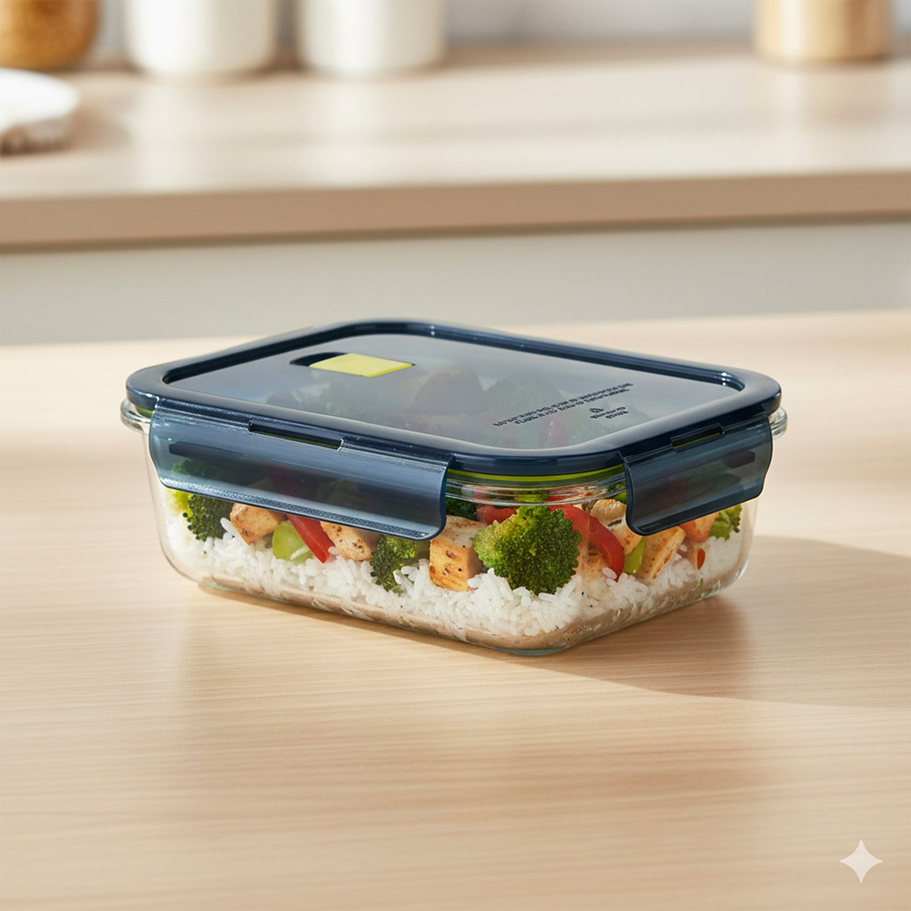 حافظة طعام مستطيلة بفتحة تهوية من فيست - 950 مل-hbxhomeware-hbxkitchen-image-1