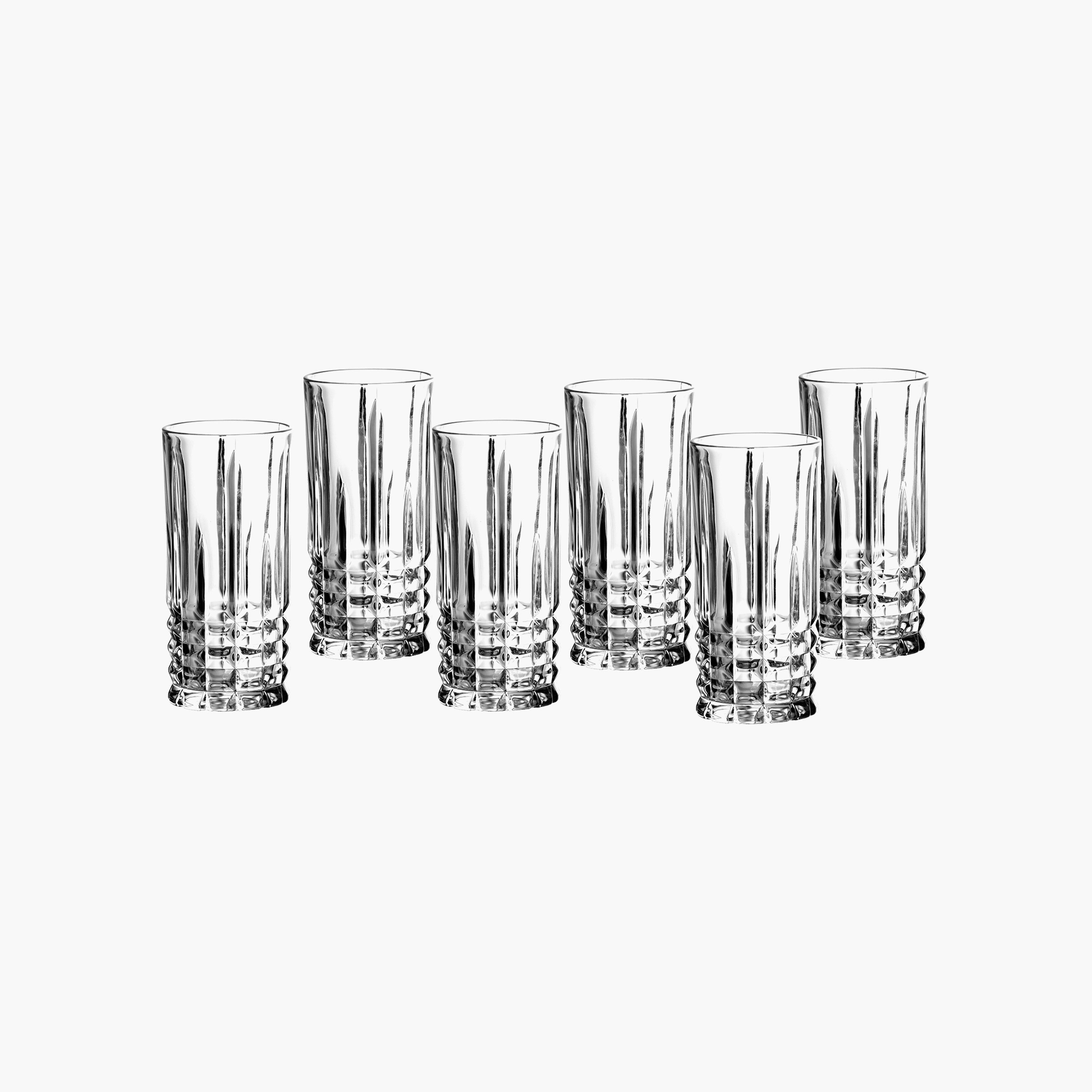 Feast Jezz 6-Piece Highball Glass Set - 255 ml-hbxdecorandfurnishings-tabletop-glassware-image-1