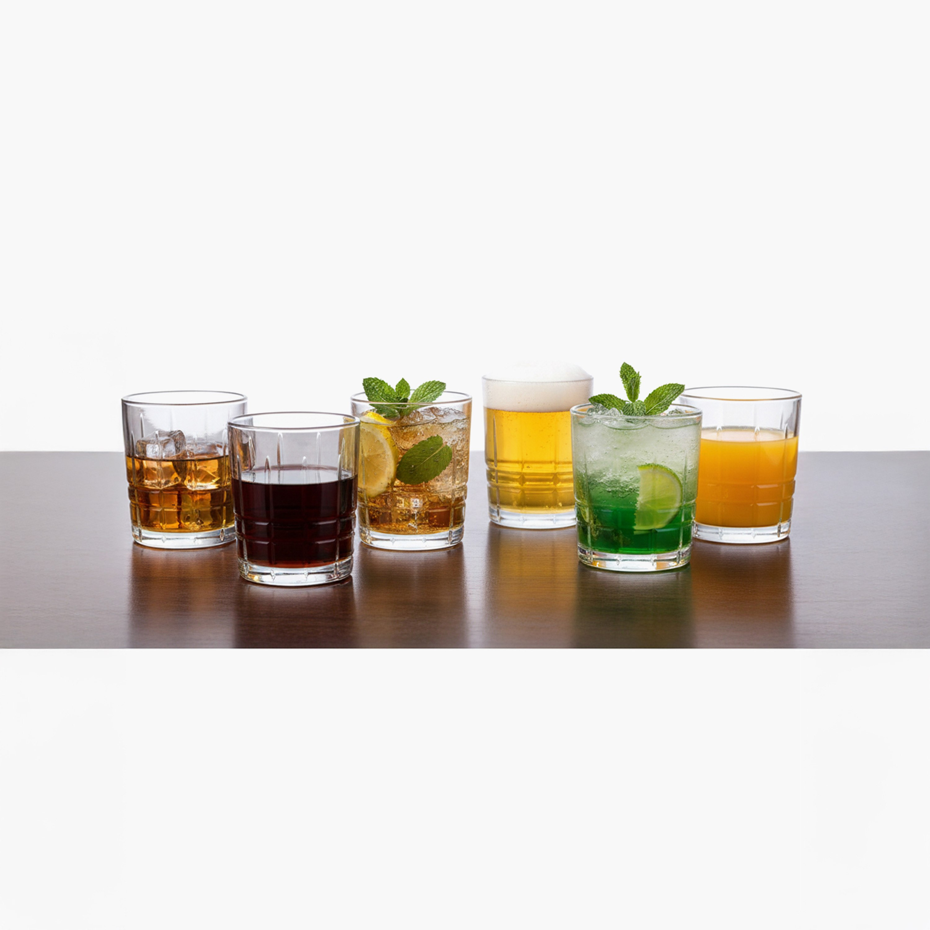 طقم أكواب جيز 6 قطع من فيست - 310 مل-hbxdecorandfurnishings-tabletop-glassware-image-1