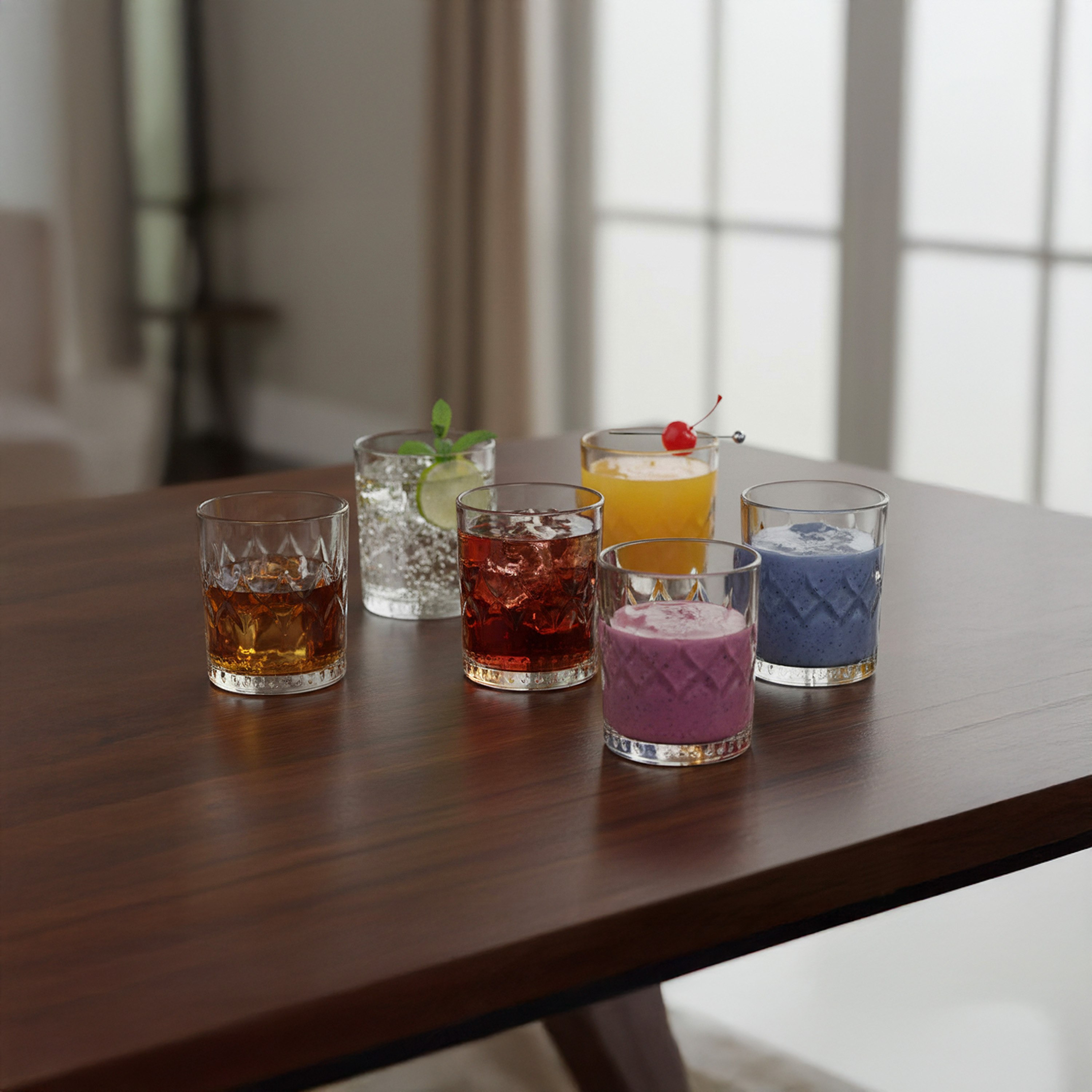 طقم أكواب قصيرة 6 قطع بلانكا من فيست - 310 مل-hbxdecorandfurnishings-tabletop-glassware-image-1
