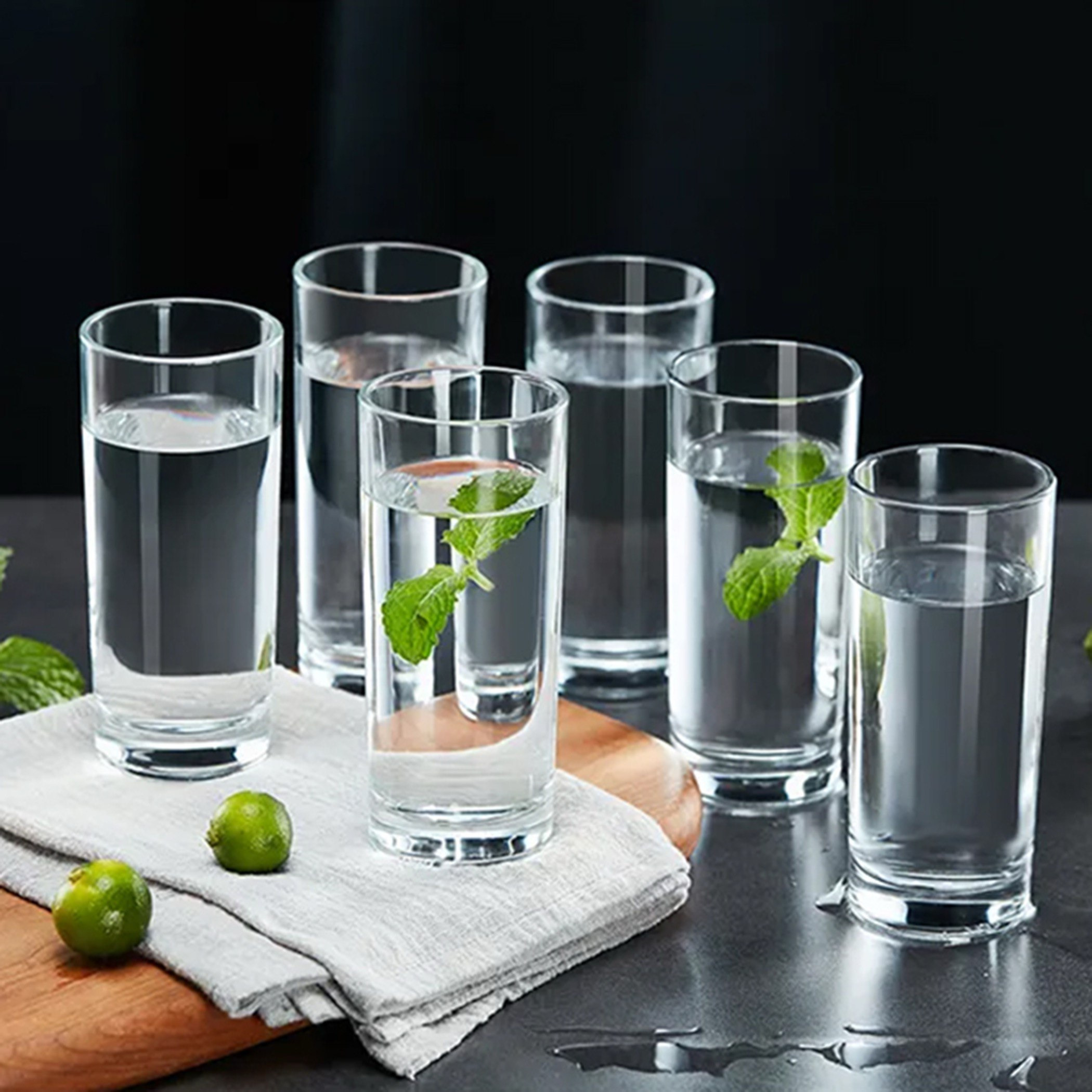 طقم أكواب زجاج 6 قطع من فيست - 250 مل-hbxdecorandfurnishings-tabletop-glassware-image-1