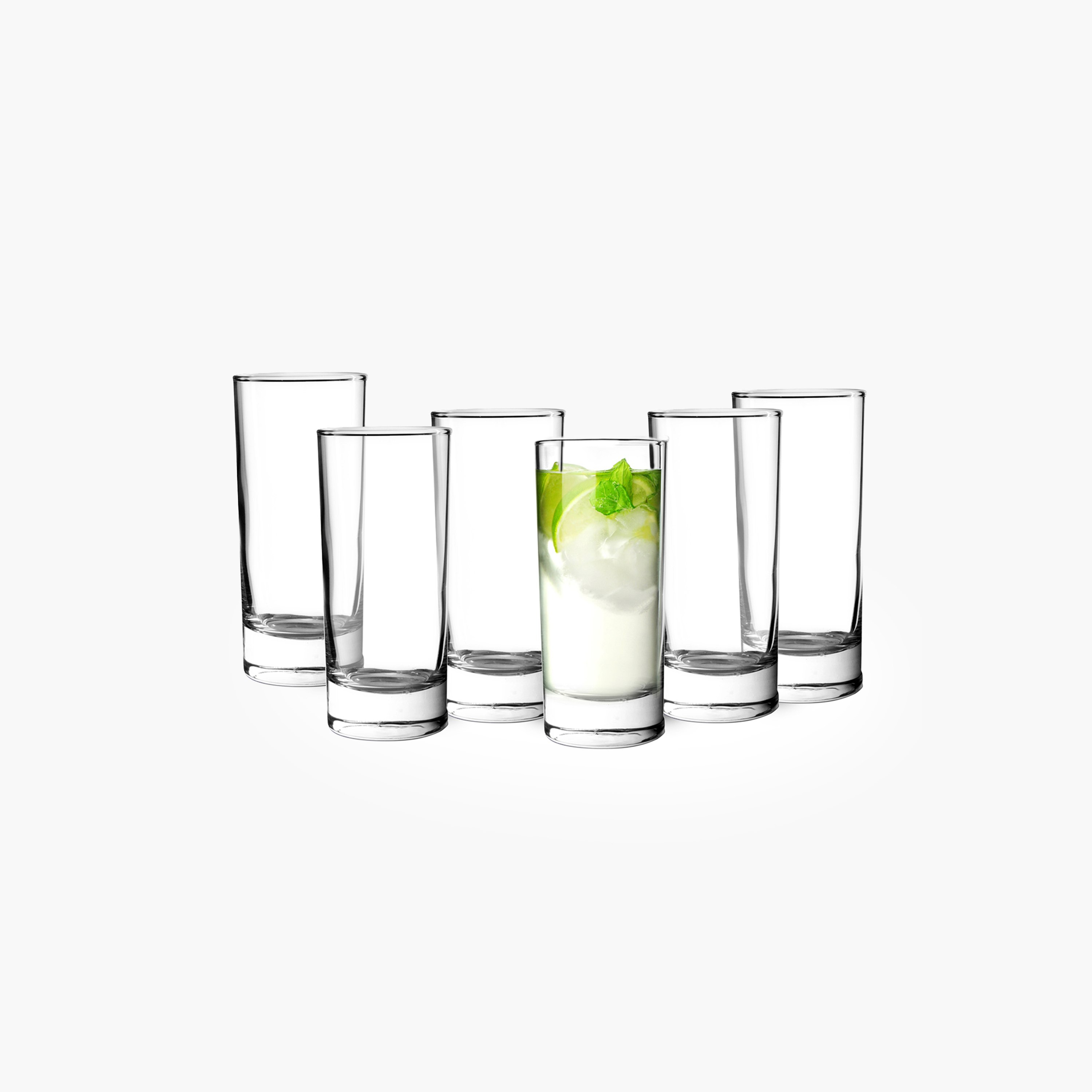 طقم أكواب زجاج 6 قطع من فيست - 250 مل-hbxdecorandfurnishings-tabletop-glassware-image-5