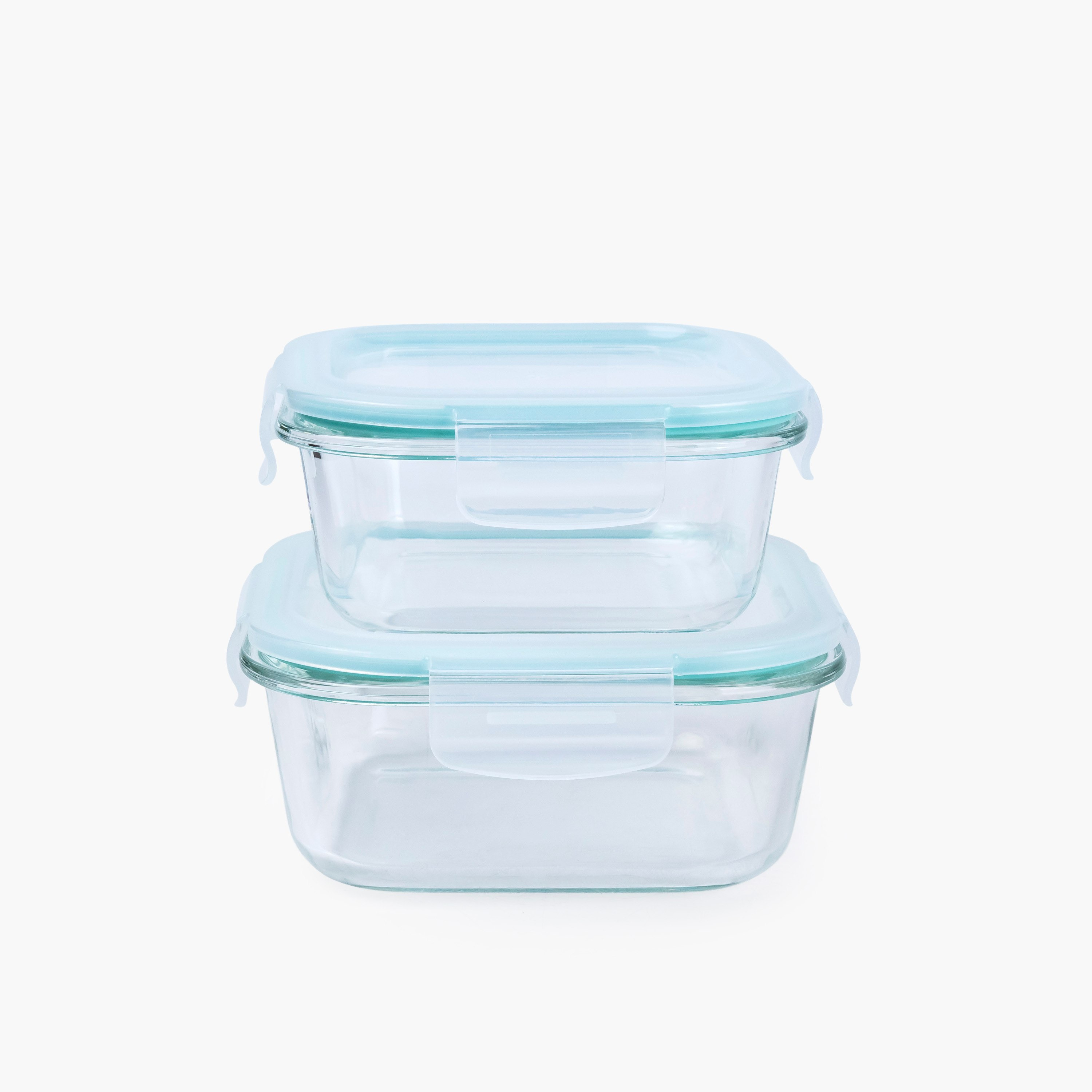 طقم حاويات طعام زجاجية مربعة قطعتين من فيست-hbxhomeware-hbxkitchen-image-2