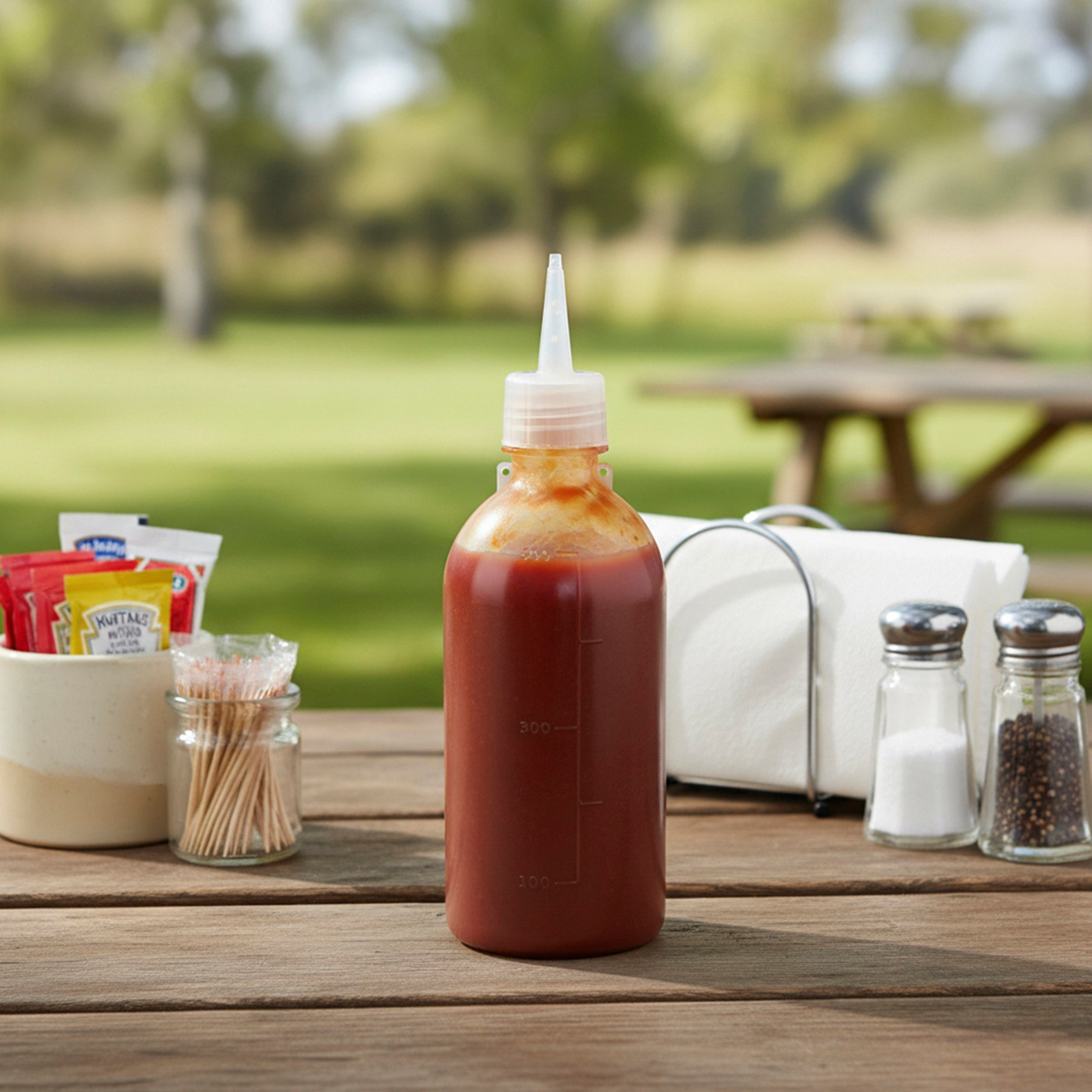 Feast Gastroplast Squeeze Bottle Dispenser for Oil - 500 ml-hbxhomeware-hbxkitchen-image-1