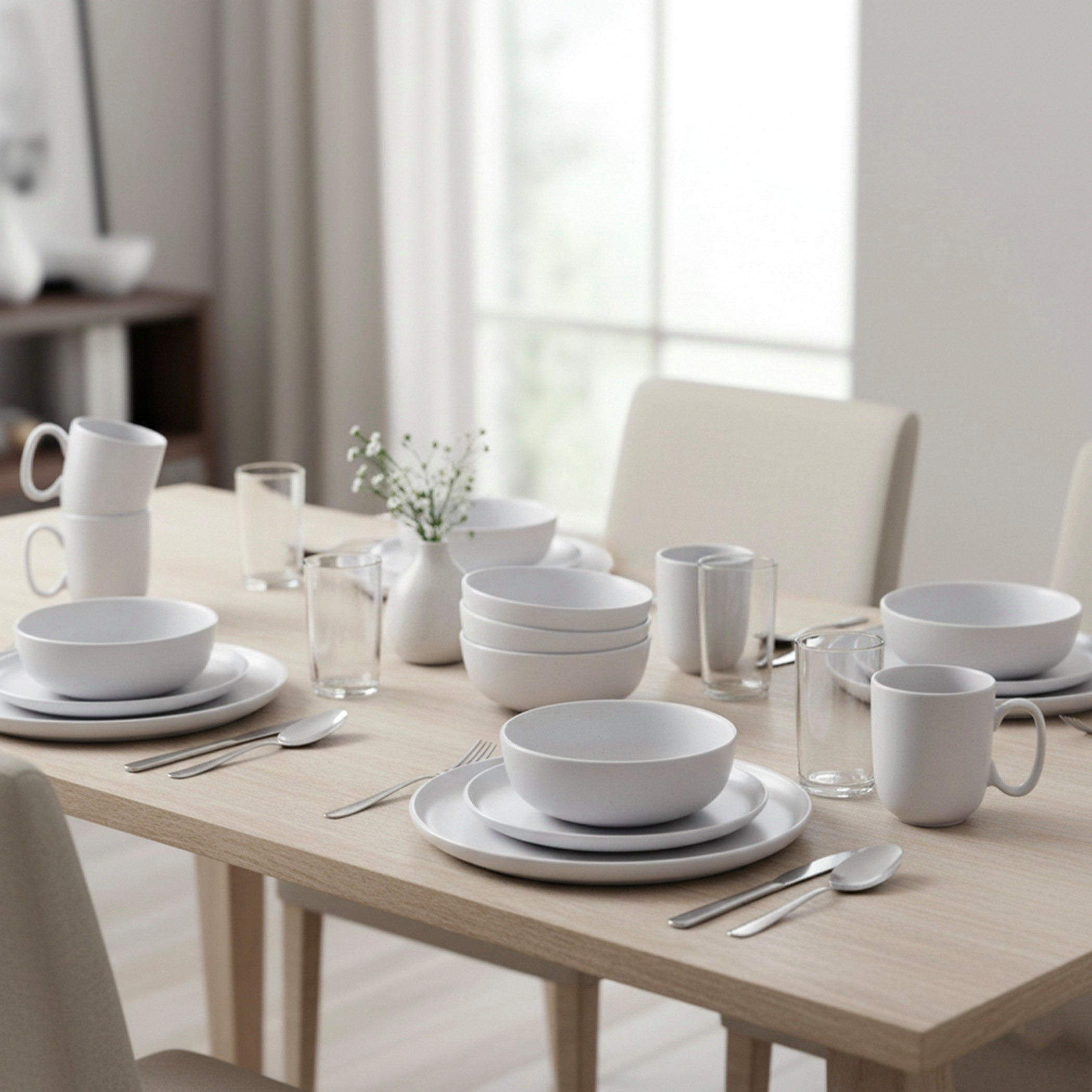 طقم عشاء خزف 12 قطعة من فيست - لـ 4 أفراد-hbxdiningroom-tabletop-dinnersets-image-1