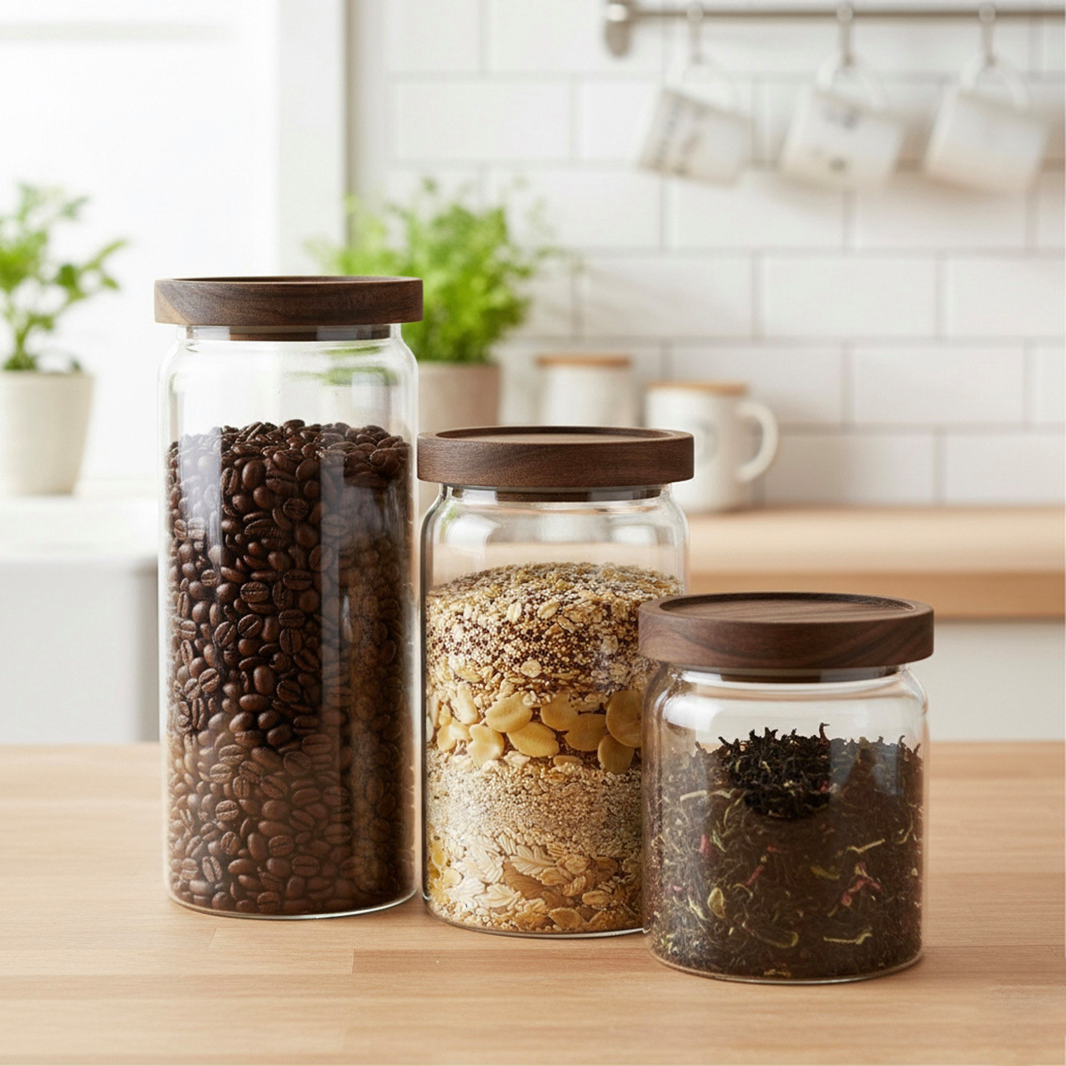 طقم جرات زجاجية 3 قطع من فيست-hbxhomeware-hbxkitchen-image-1