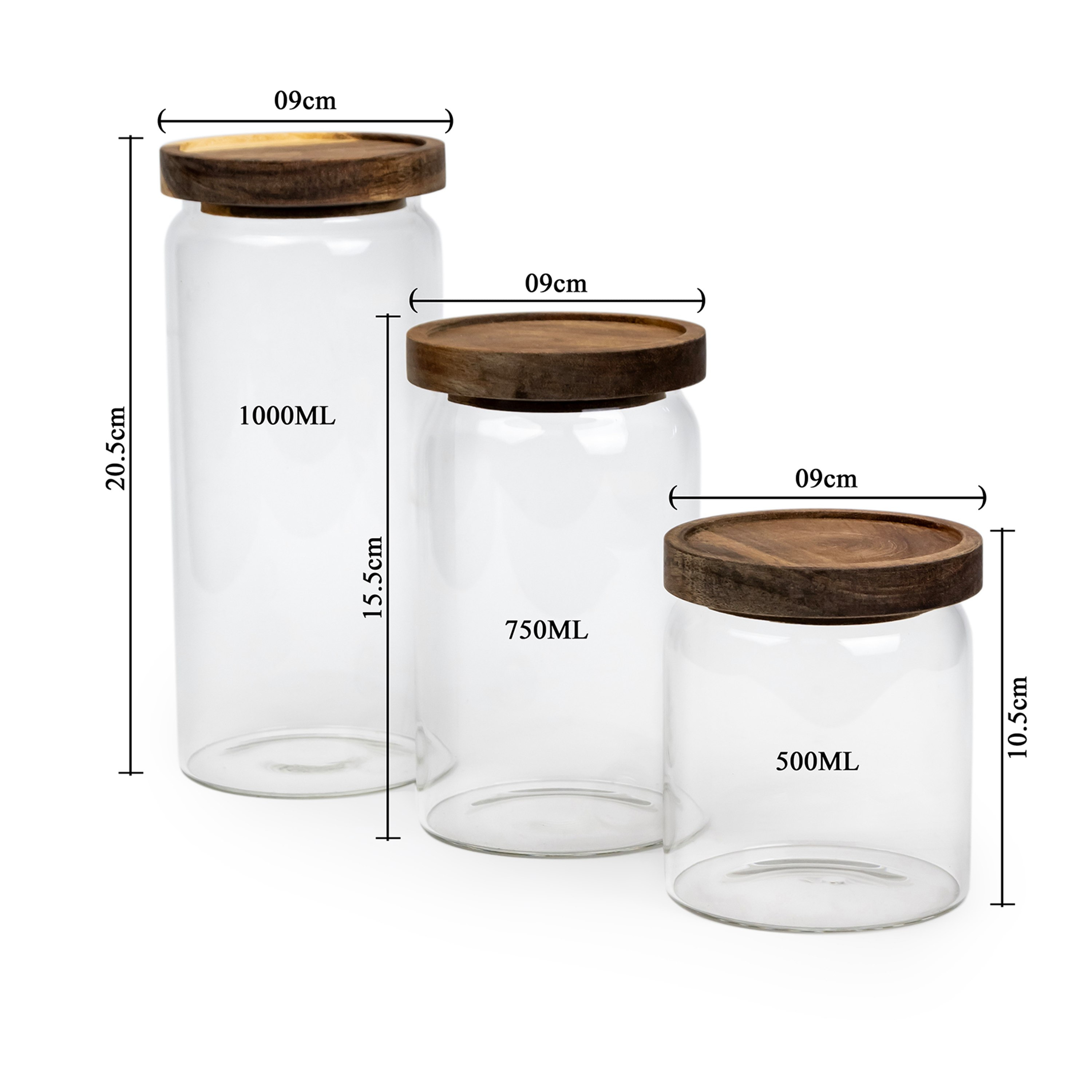 طقم جرات زجاجية 3 قطع من فيست-hbxhomeware-hbxkitchen-image-5