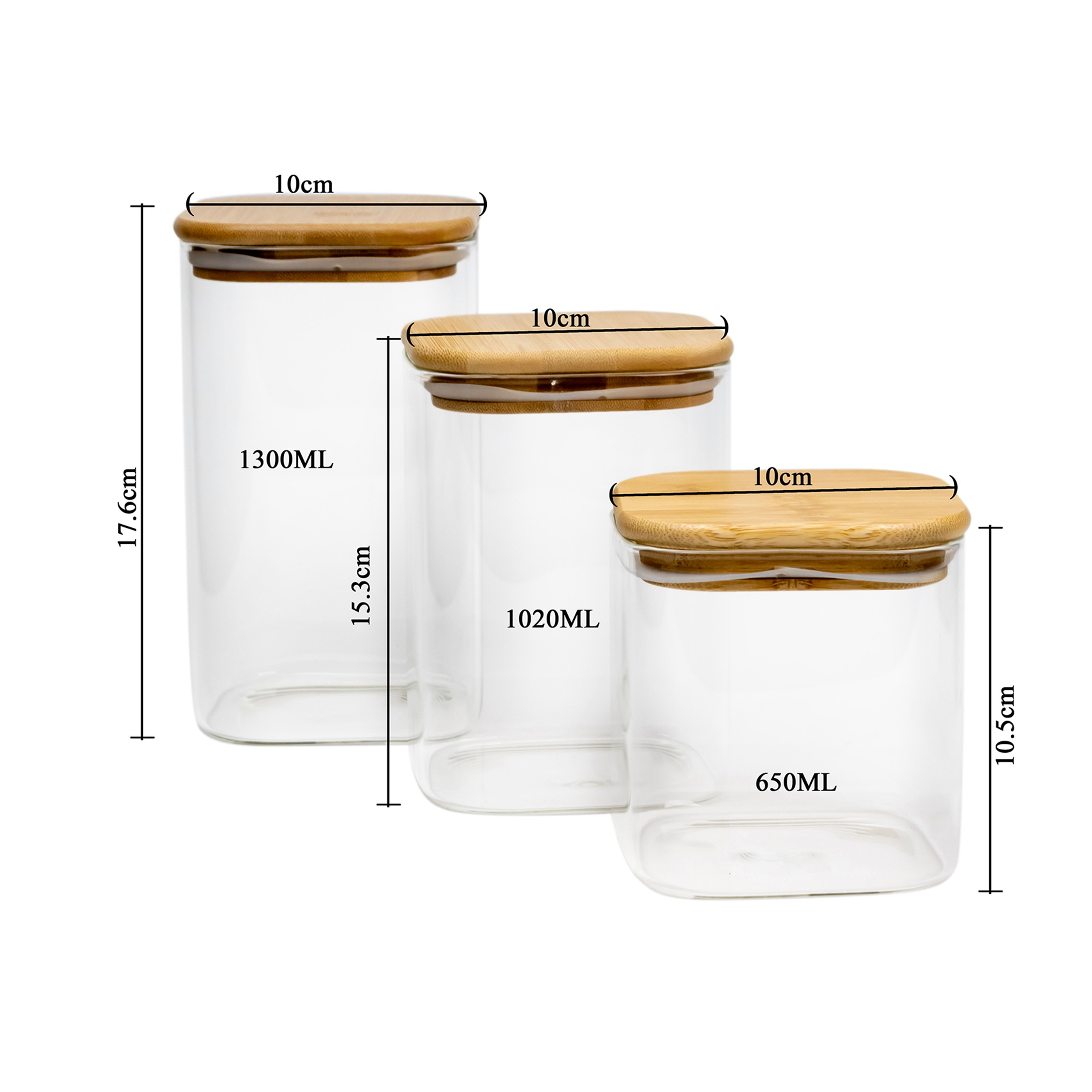 طقم جرات زجاج مربعة 3 قطع بيرت من فيست-hbxhomeware-hbxkitchen-image-9