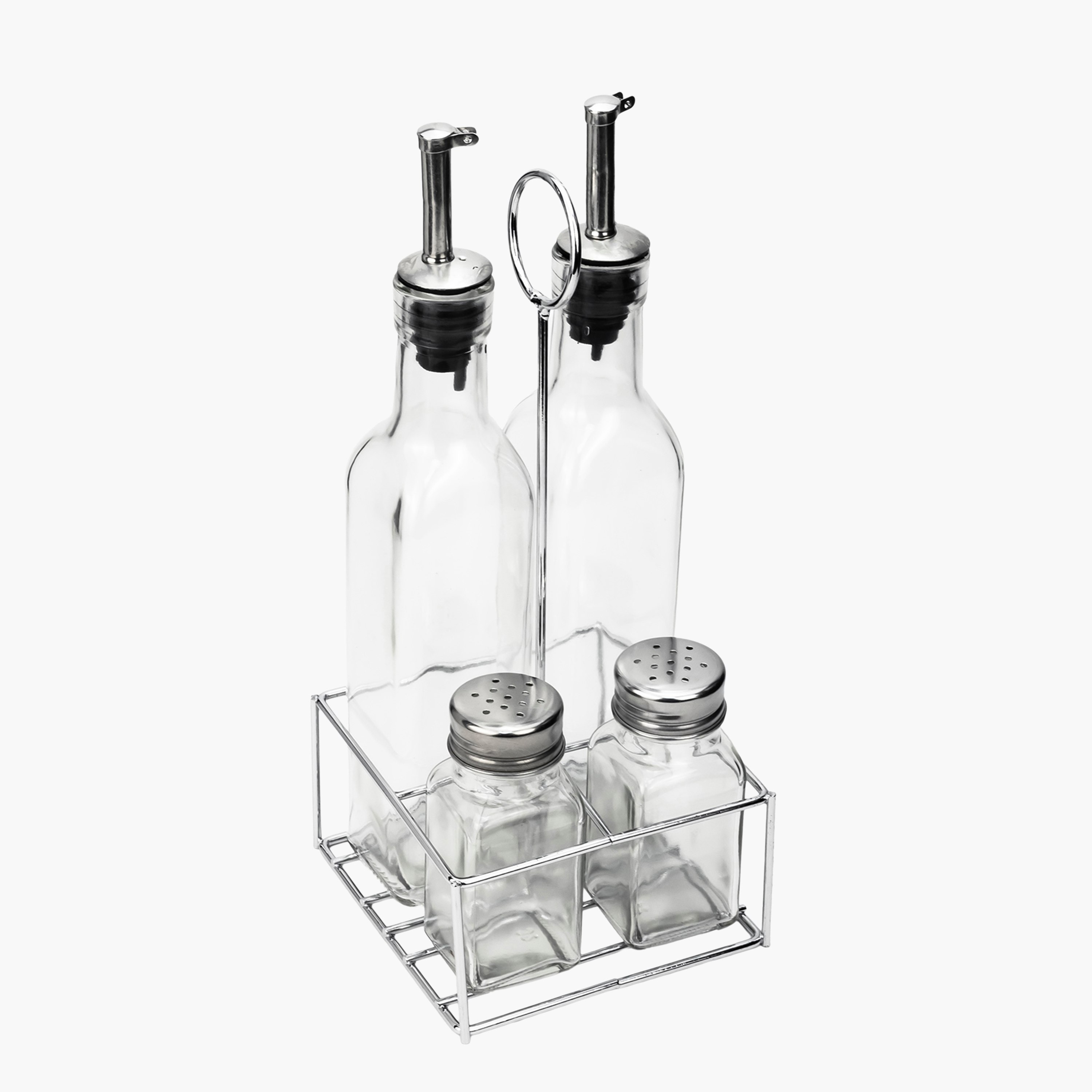 Feast 5-Piece Glass Oil Bottle and Spice Jar Set-hbxhomeware-hbxkitchen-image-4