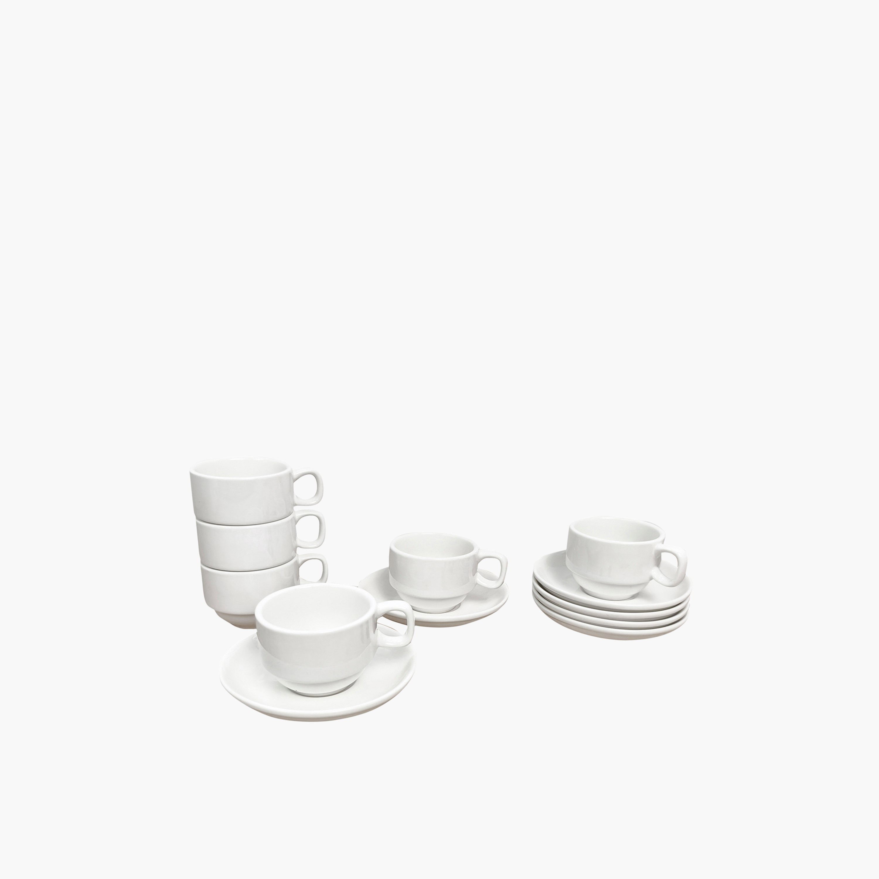 طقم فناجين وصحون تقديم 12 قطعة من فيست - 120 مل-hbxhomeware-hbxkitchen-image-5