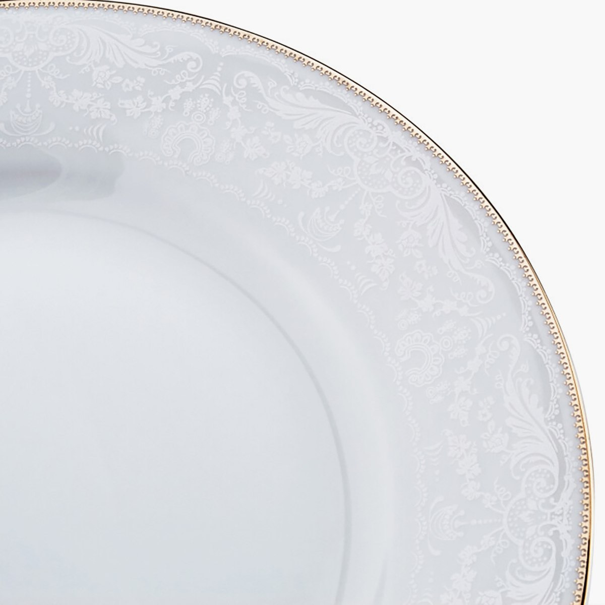 Feast Goldline Embossed Dinner Plate - 27cm-hbxdecorandfurnishings-tabletop-crockery-image-6