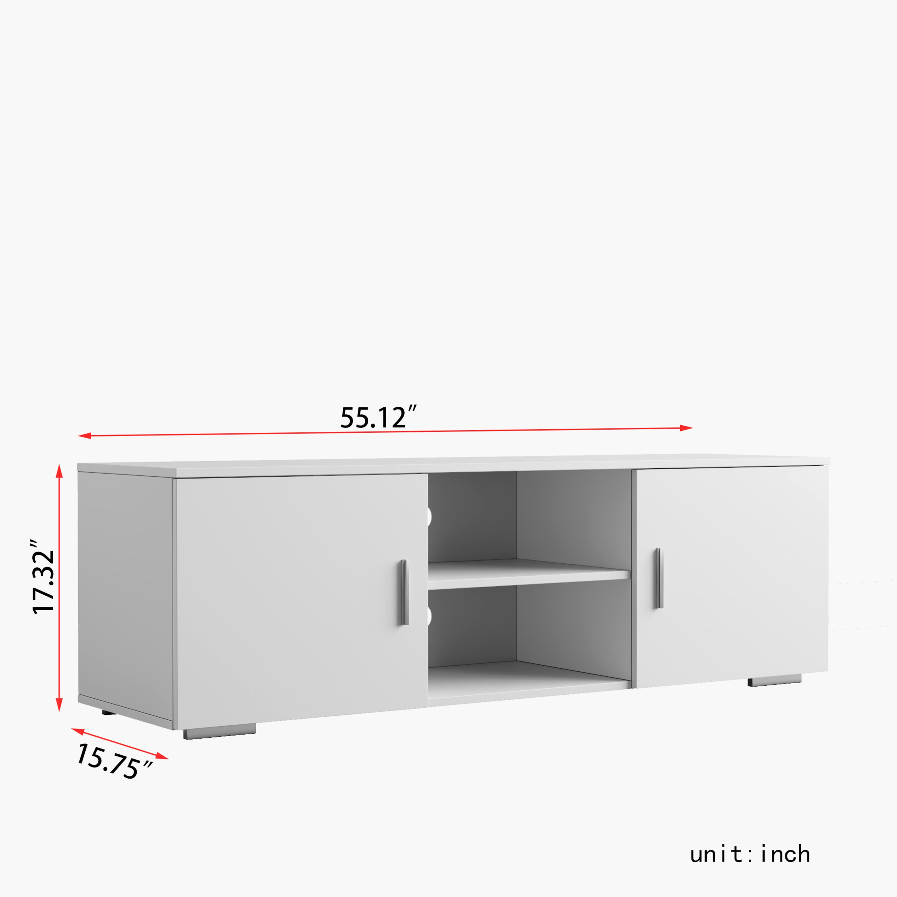 Movo Niva TV Unit for TVs upto 65 inches with 2 Doors and 2-Tier Open Shelf-hbxlivingroom-mediaunitsandstorage-tvunits-image-10