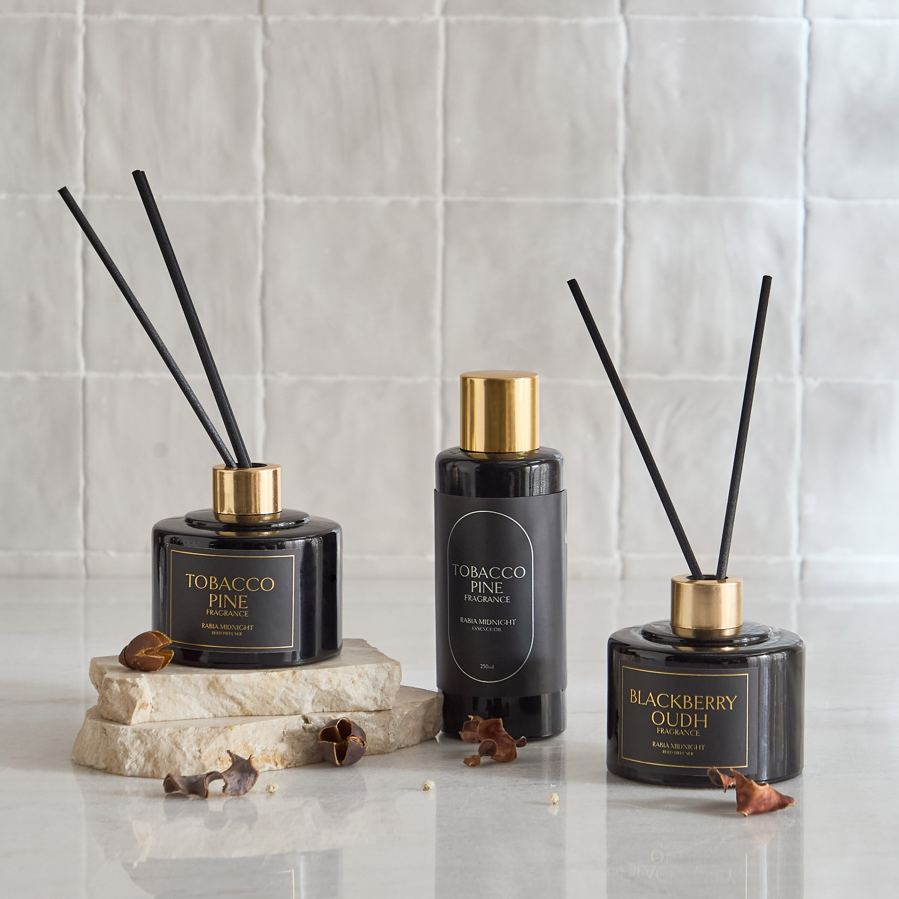 موزع عطور بالأعواد برائحة ميدنايت بلاك بيري عود من ربيع - 200 مل-hbxbedroom-homefragrance-diffusers-image-7