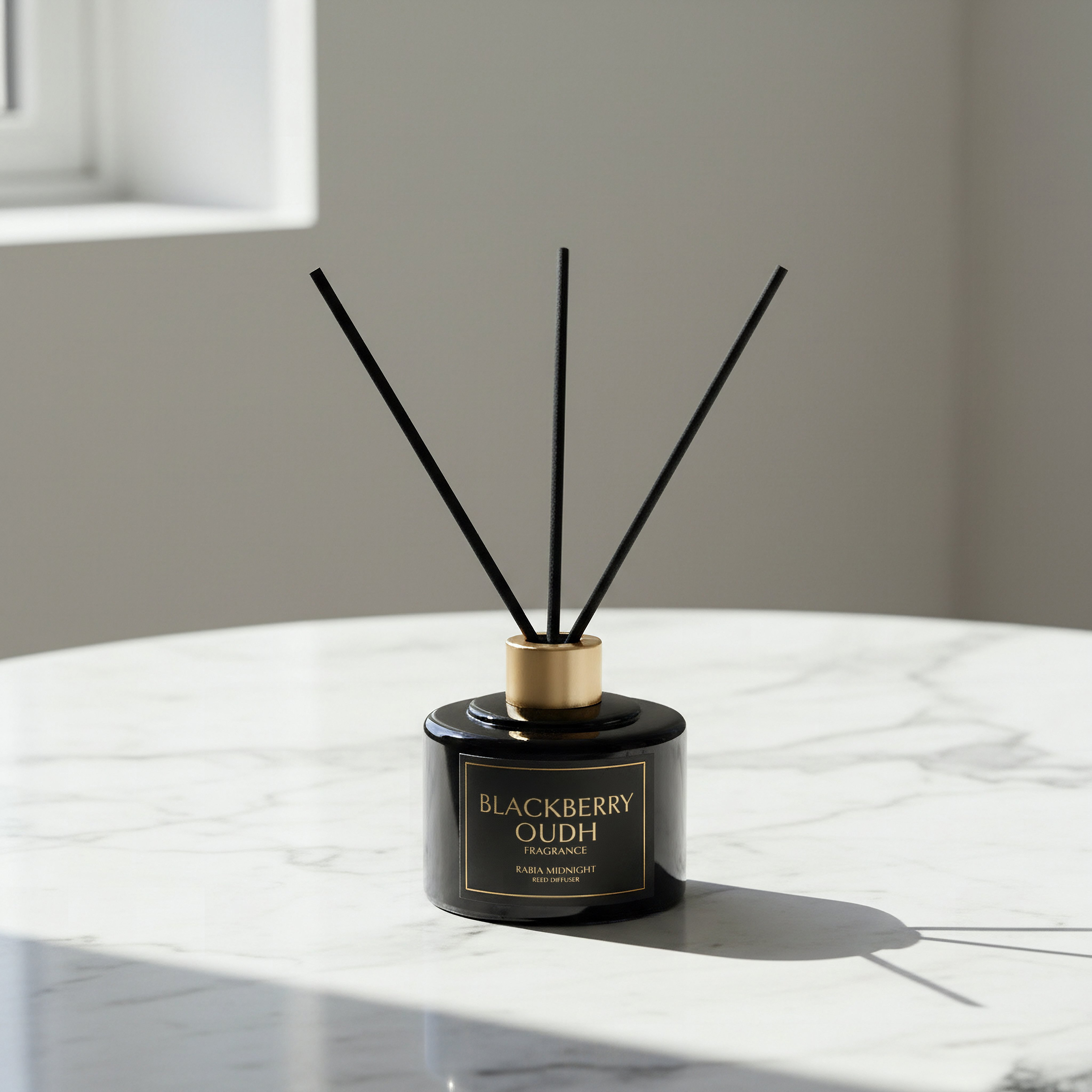 موزع عطور بالأعواد برائحة ميدنايت بلاك بيري عود من ربيع - 200 مل-hbxbedroom-homefragrance-diffusers-image-1