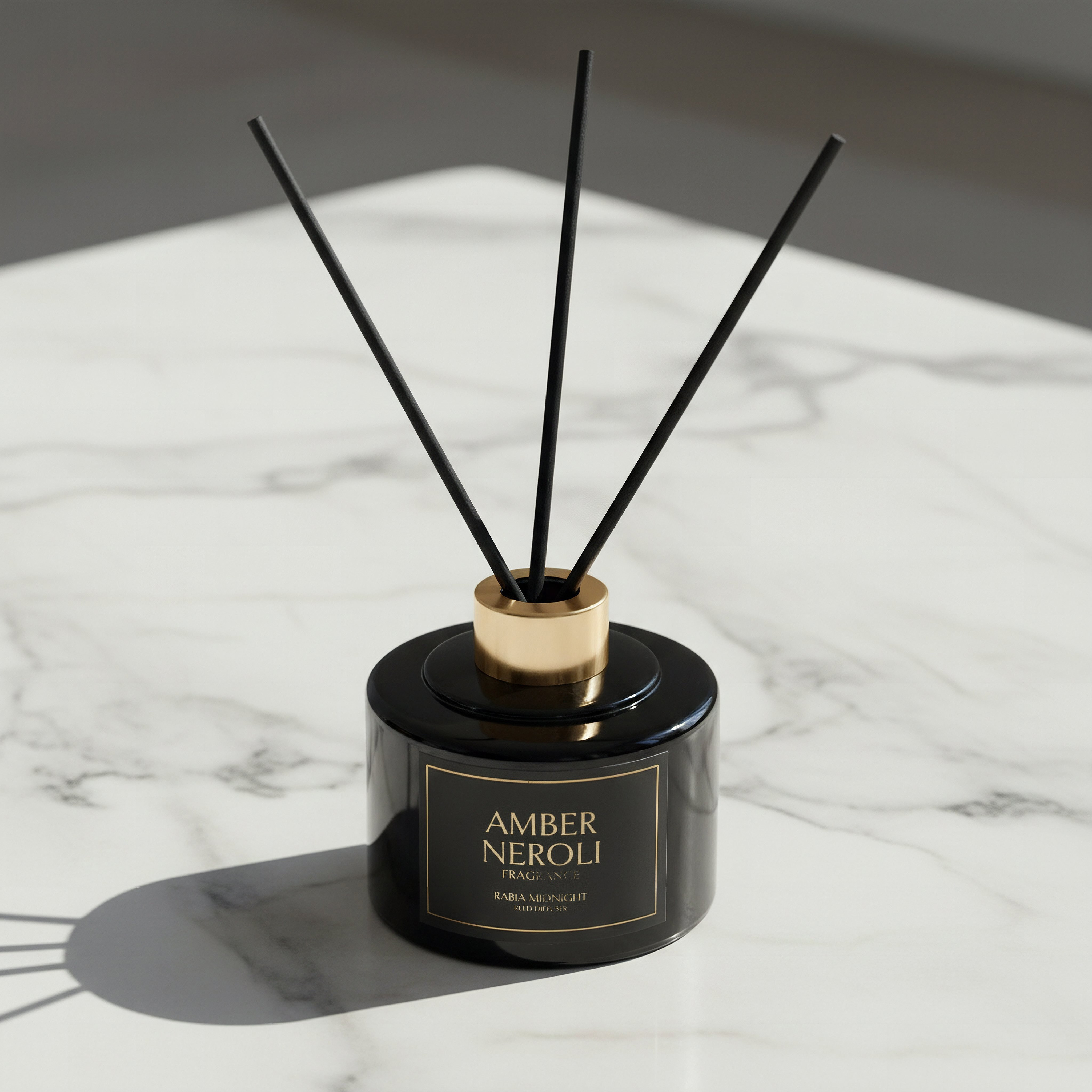 موزع عطور بالأعواد برائحة ميدنايت عنبر ونيرولي من ربيع - 200 مل-hbxbedroom-homefragrance-diffusers-image-1