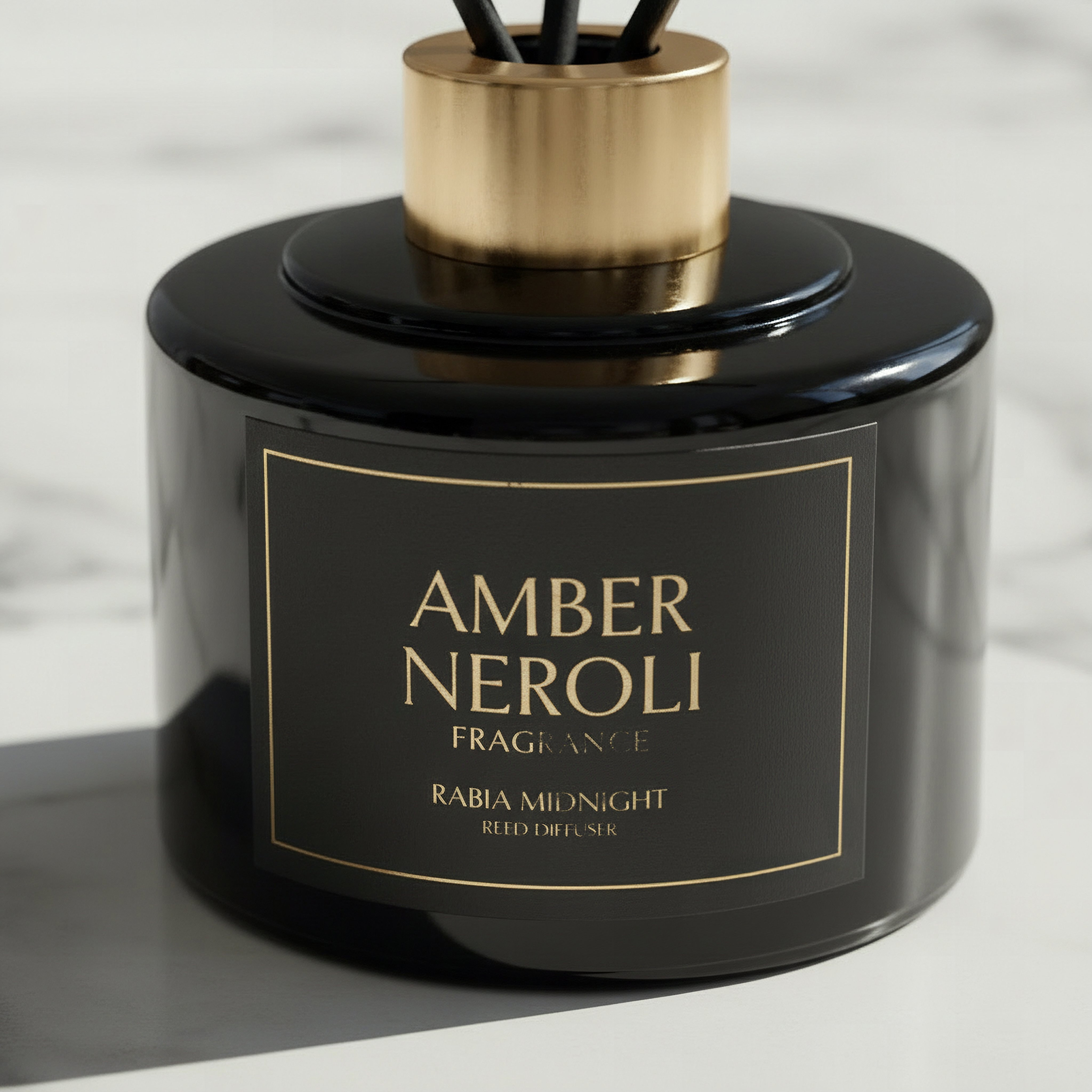 موزع عطور بالأعواد برائحة ميدنايت عنبر ونيرولي من ربيع - 200 مل-hbxbedroom-homefragrance-diffusers-image-2