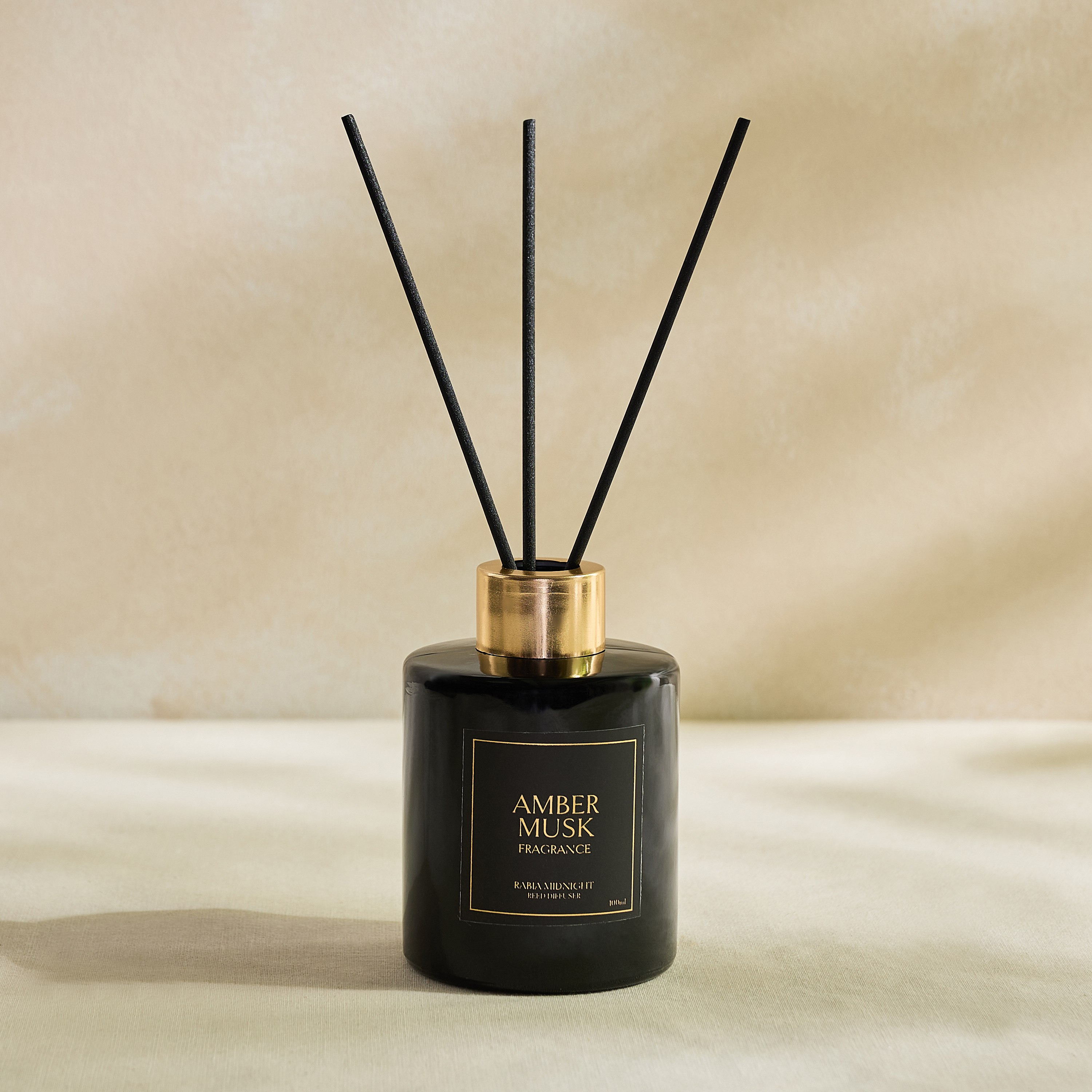 Rabia Midnight Amber Musk Candle and Reed Diffuser Gift Set-hbxbedroom-homefragrance-diffusers-image-2