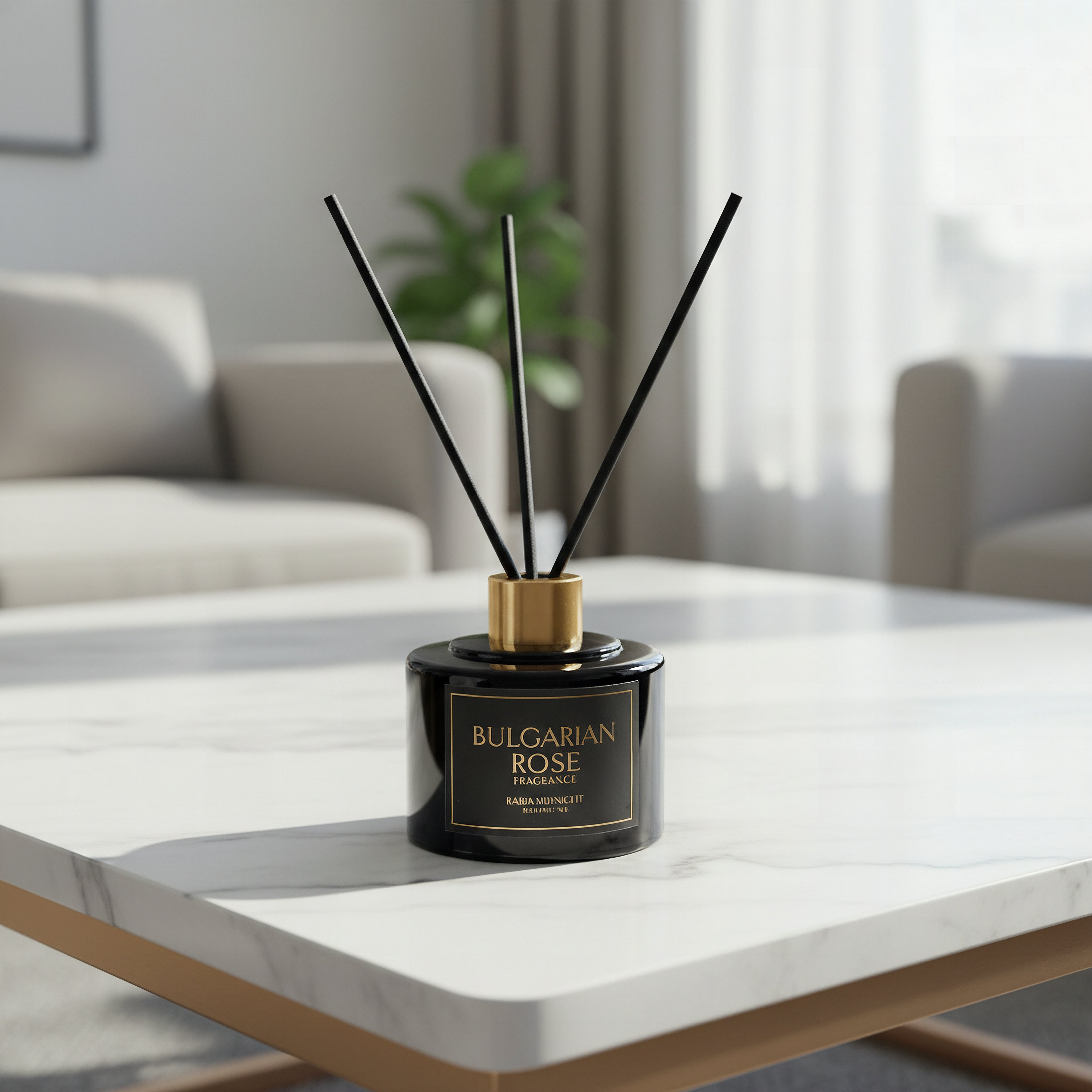 موزع عطور بالأعواد برائحة ميدنايت ورد بلغاري من ربيع - 200 مل-hbxbedroom-homefragrance-diffusers-image-1