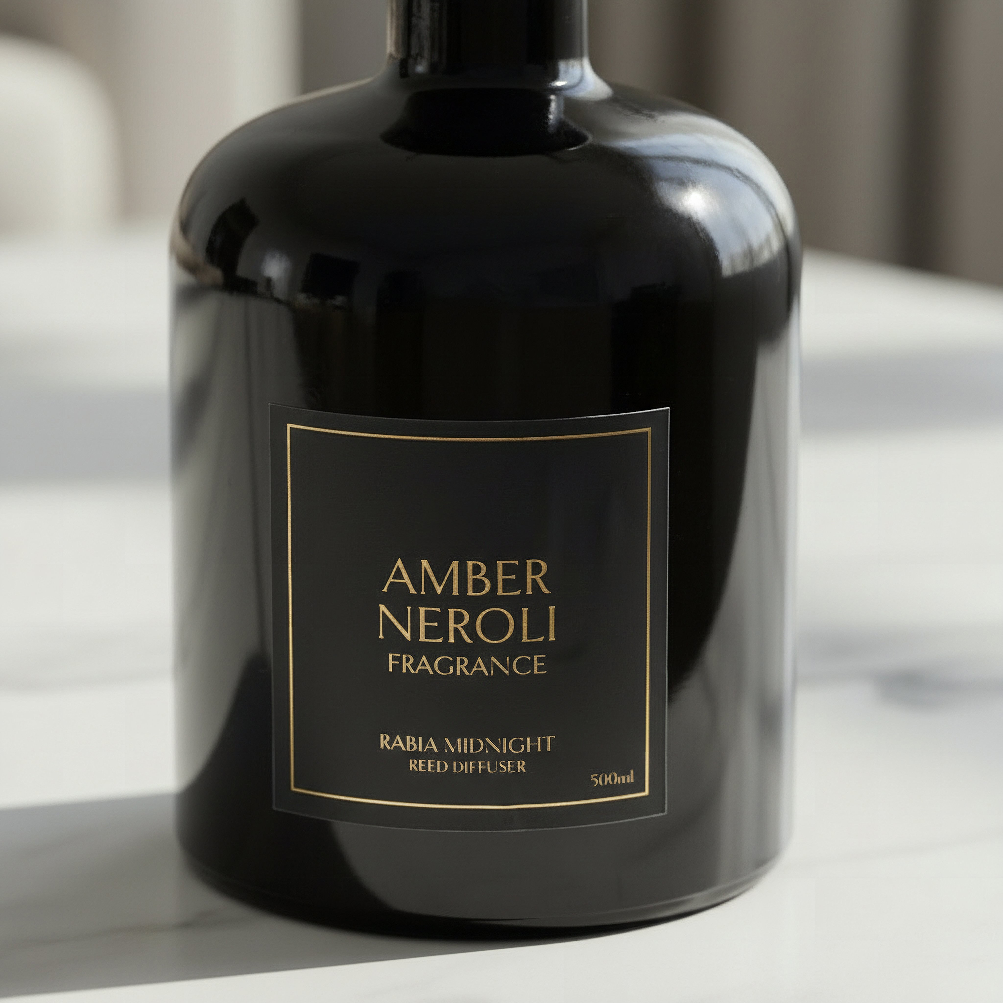 موزّع عطور بأعواد العنبر ونيرولي ميدنايت من رابيا - 500 مل-hbxbedroom-homefragrance-diffusers-image-2