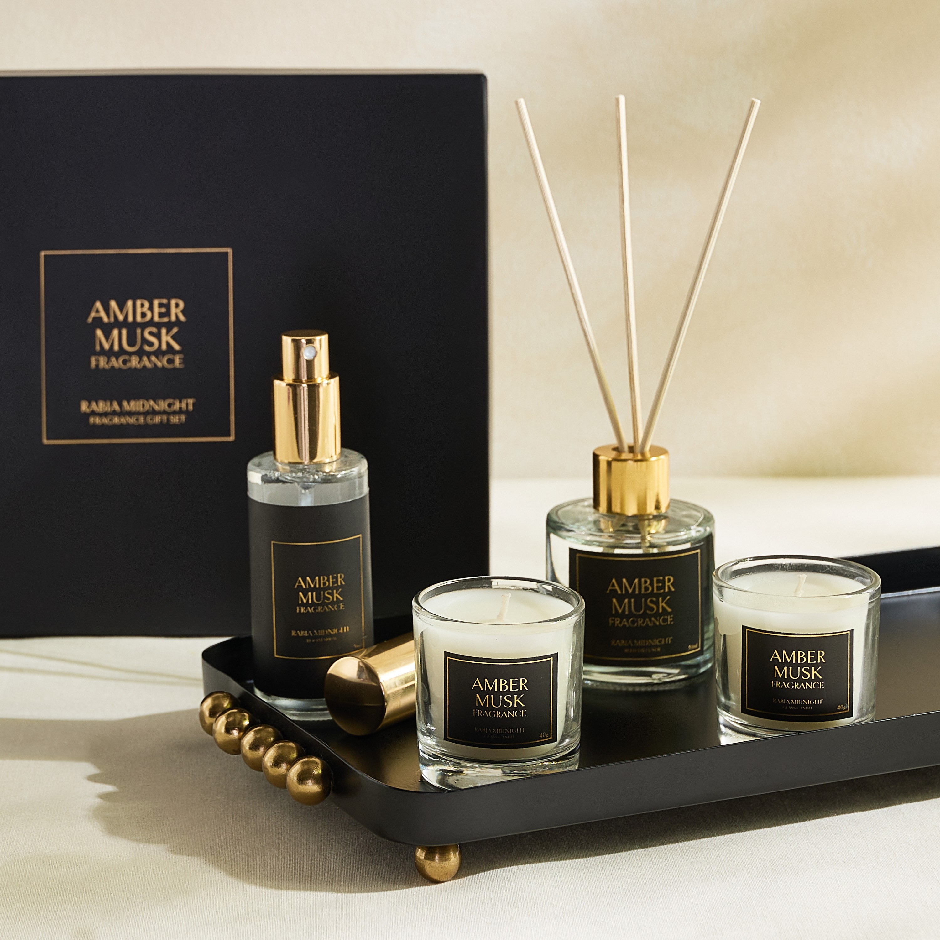 Rabia Midnight 4-Piece Fragrance Gift Set-hbxbedroom-homefragrance-diffusers-image-4