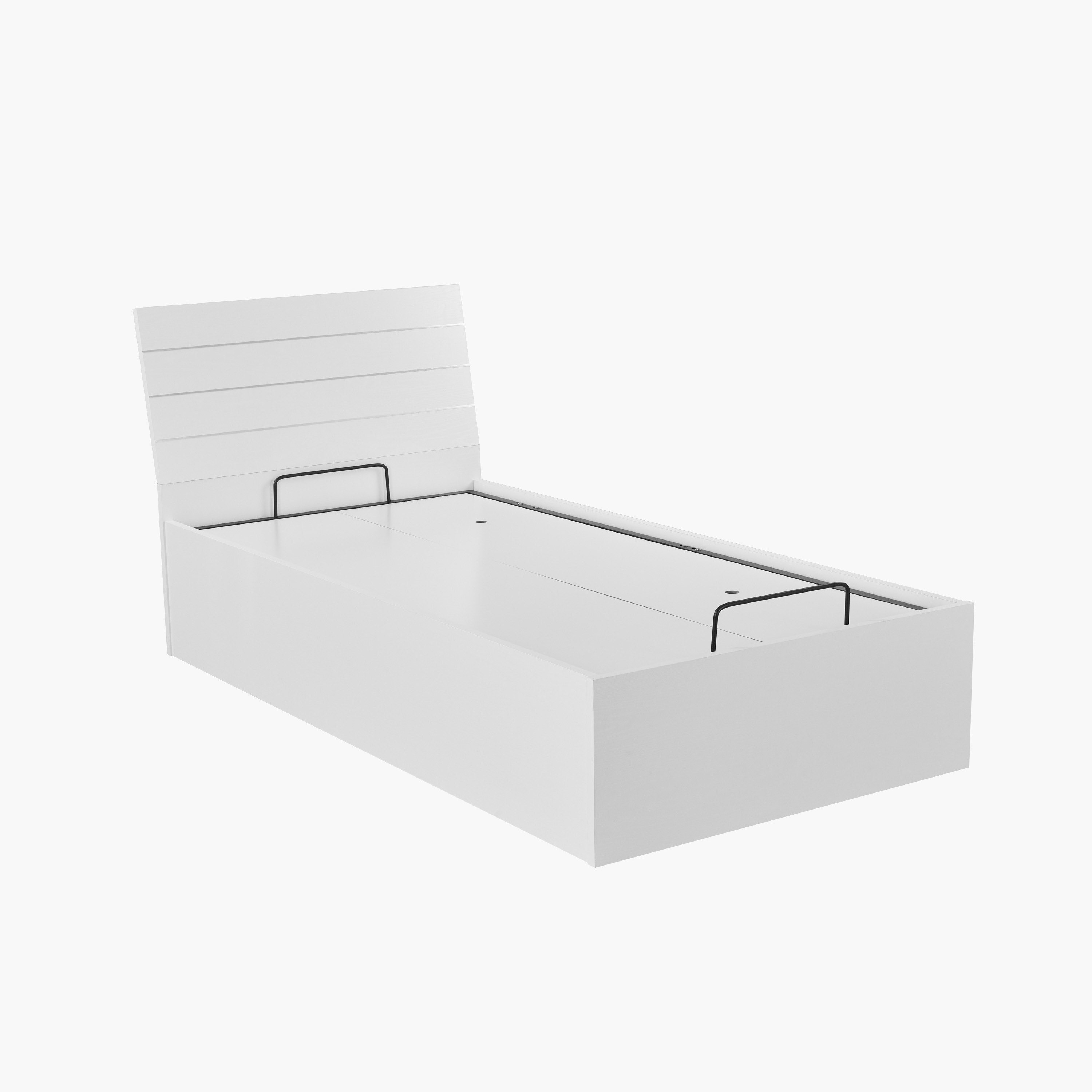 Frankfurt Hydraulic Storage Single Bed - 100x200 cm-hbxfurniture-bedsandbedsets-beds-single-image-8