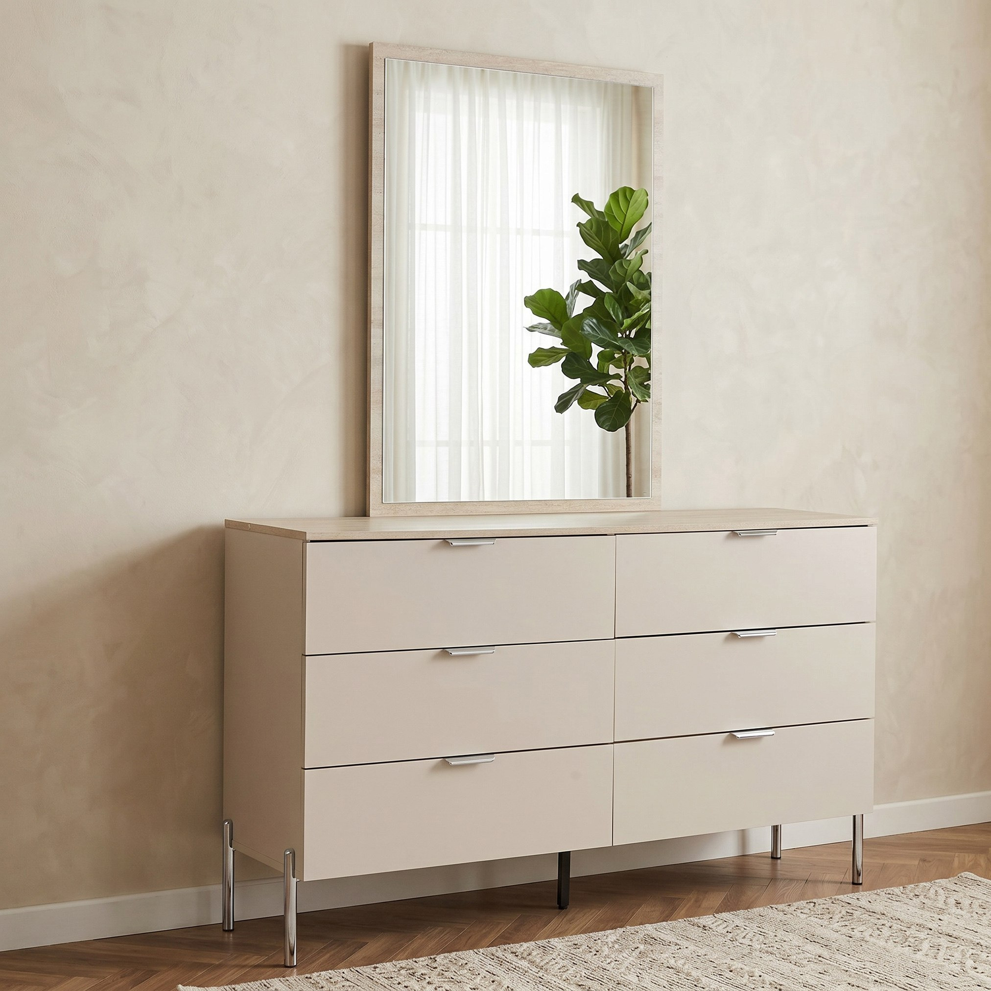 طقم غرفة نوم كينج 5 قطع بتخزين هيدروليك وتنجيد ذكي من تيفيرينا - 180×200 سم-hbxbedroom-bedsandbedsets-bedroomsets-king-image-10
