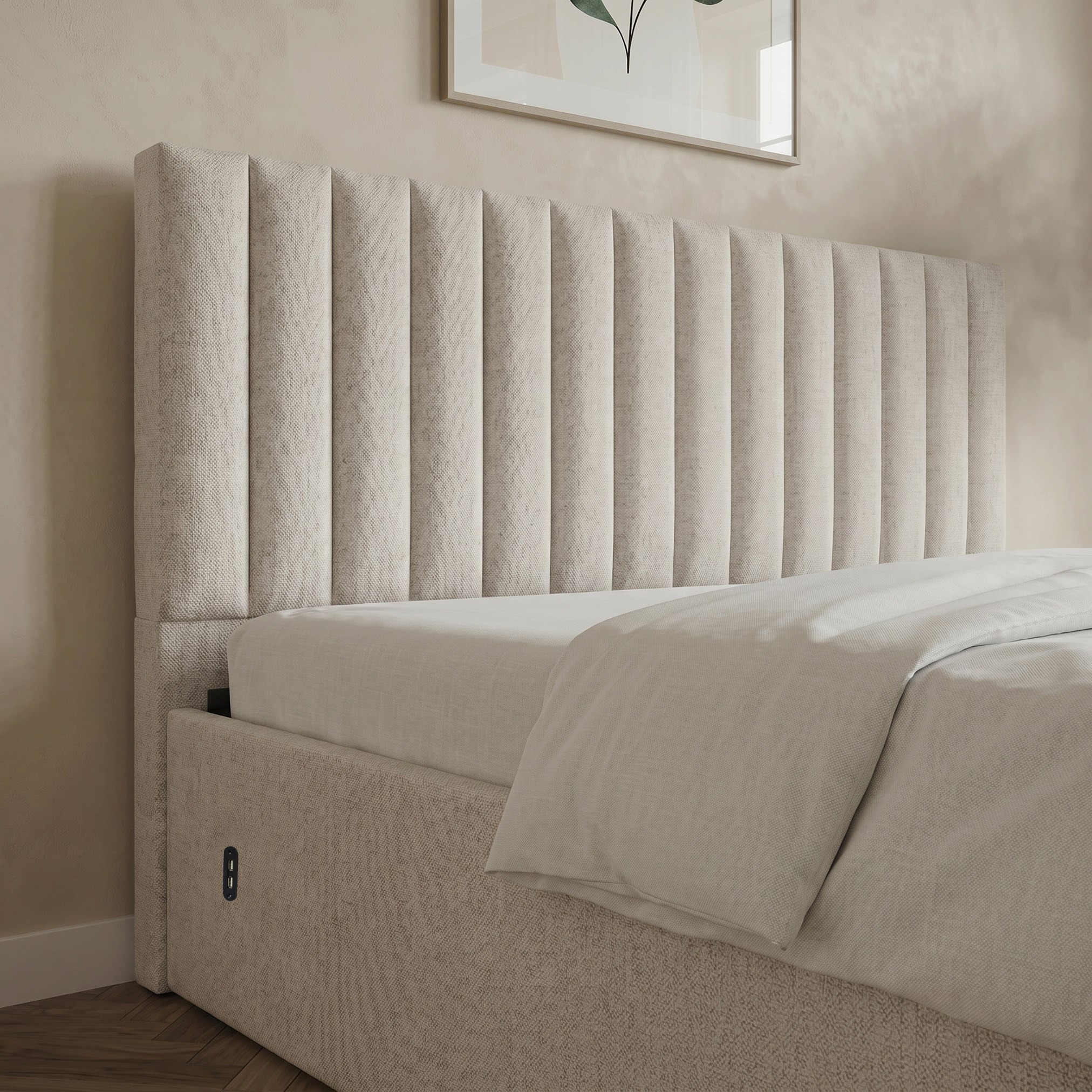 طقم غرفة نوم كينج 5 قطع بتخزين هيدروليك وتنجيد ذكي من تيفيرينا - 180×200 سم-hbxbedroom-bedsandbedsets-bedroomsets-king-image-4
