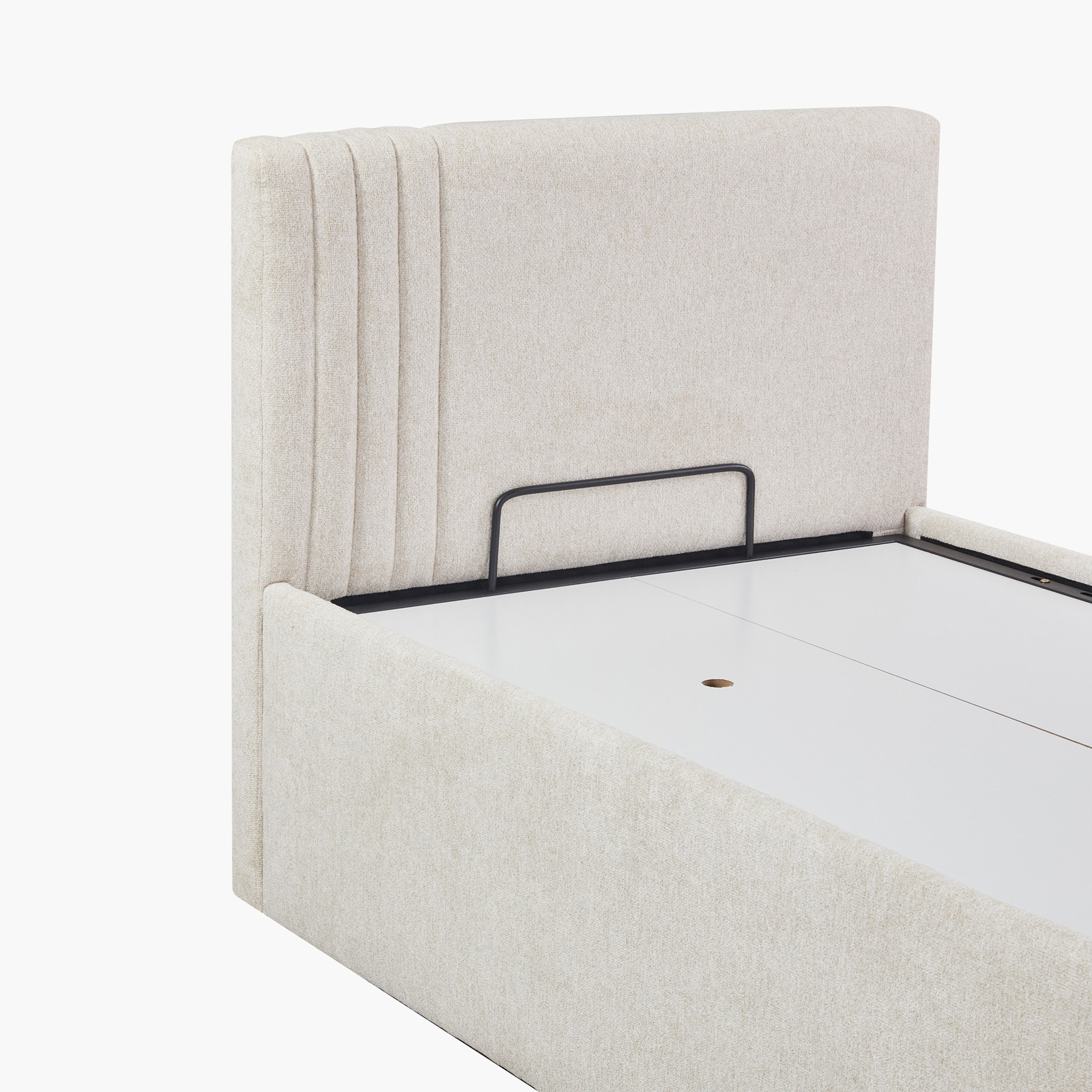 Frankfurt NXT Upholstered Hydraulic Storage Bed - 90x200 cm-hbxkidsandyouth-bedsandbedsets-beds-single-image-5
